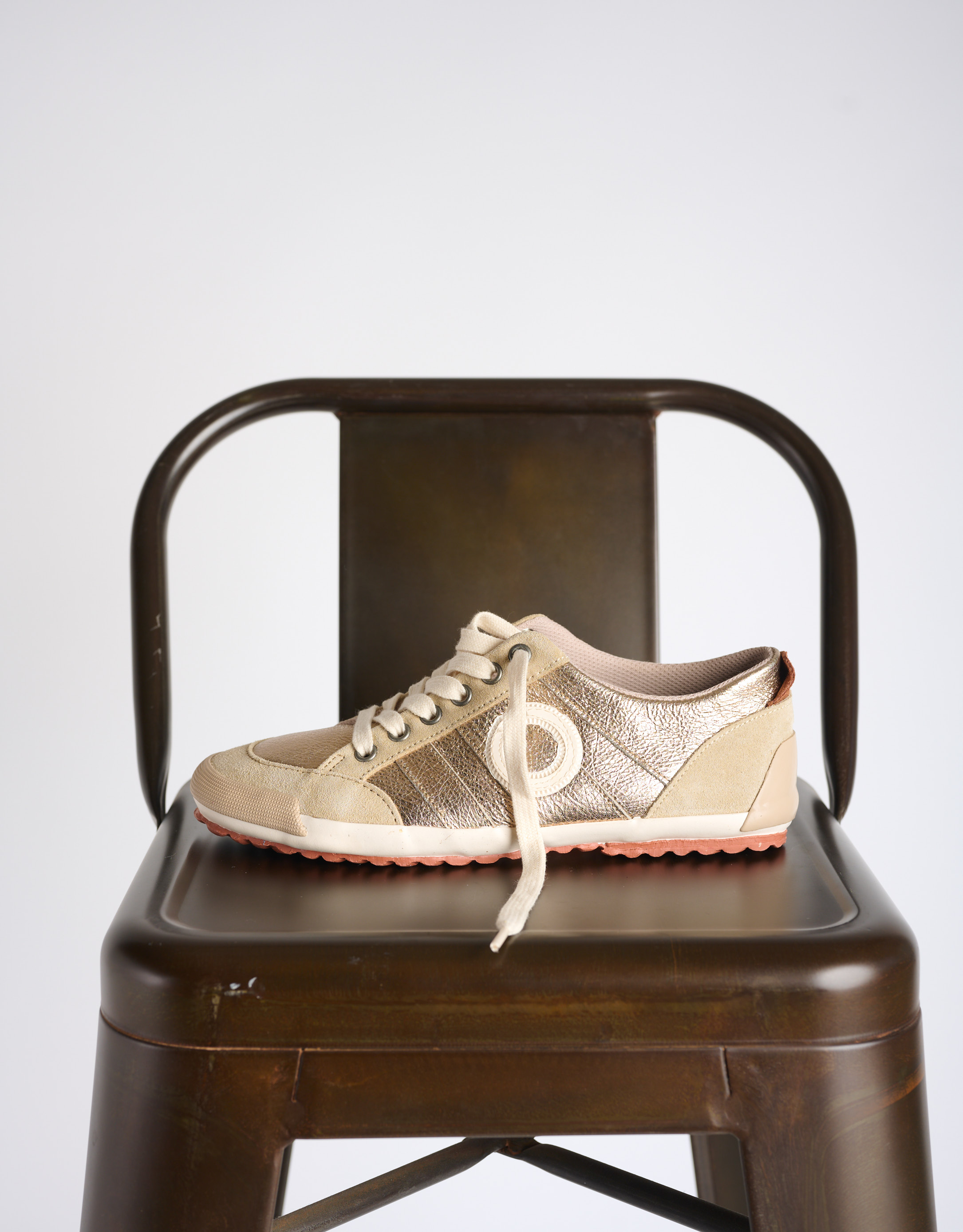 נעלי נשים - Aro - סניקרס מטאליות IDO B - זהב3