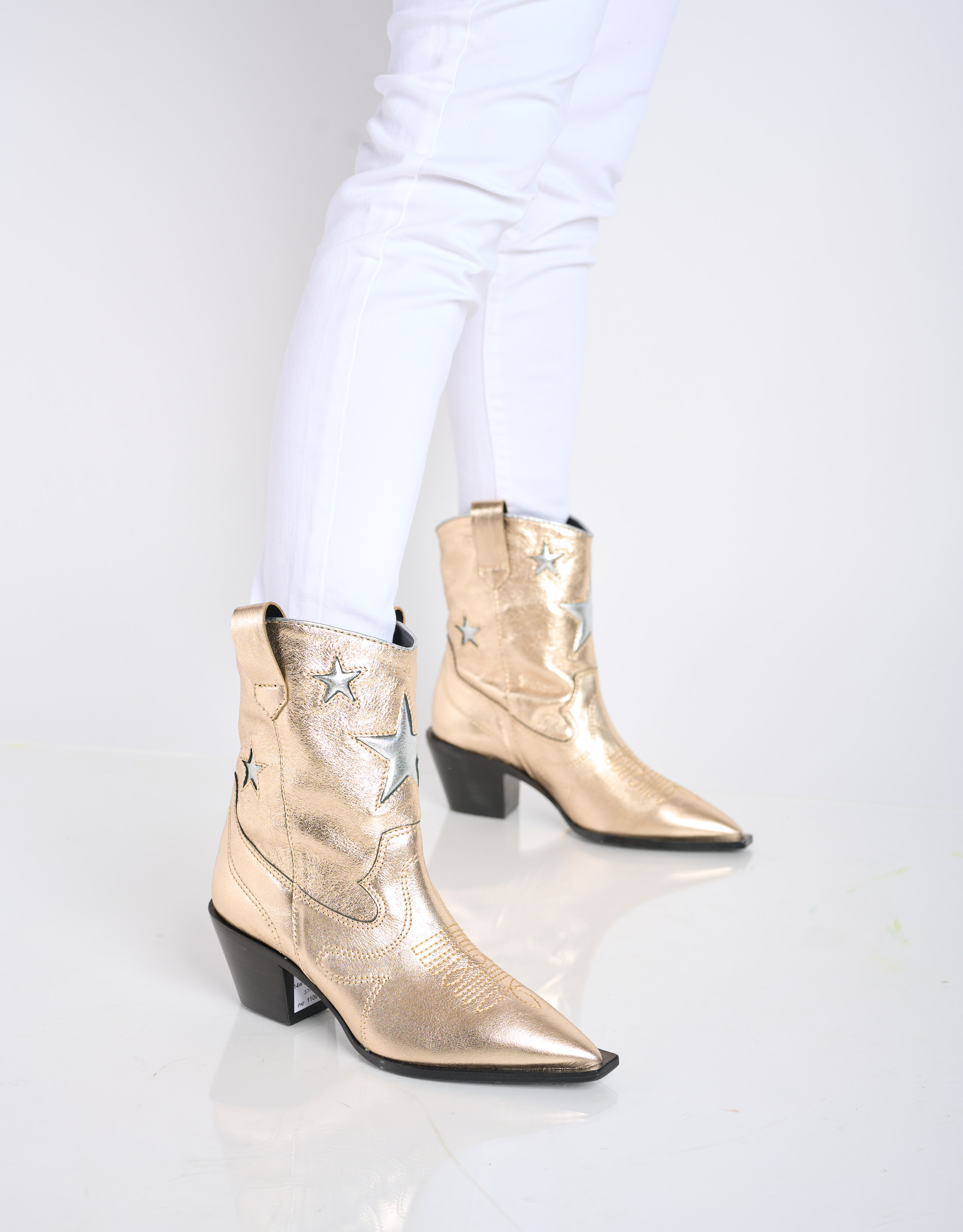 נעלי נשים - Vicenza - מגפי בוקרים MONTREAL - זהב3