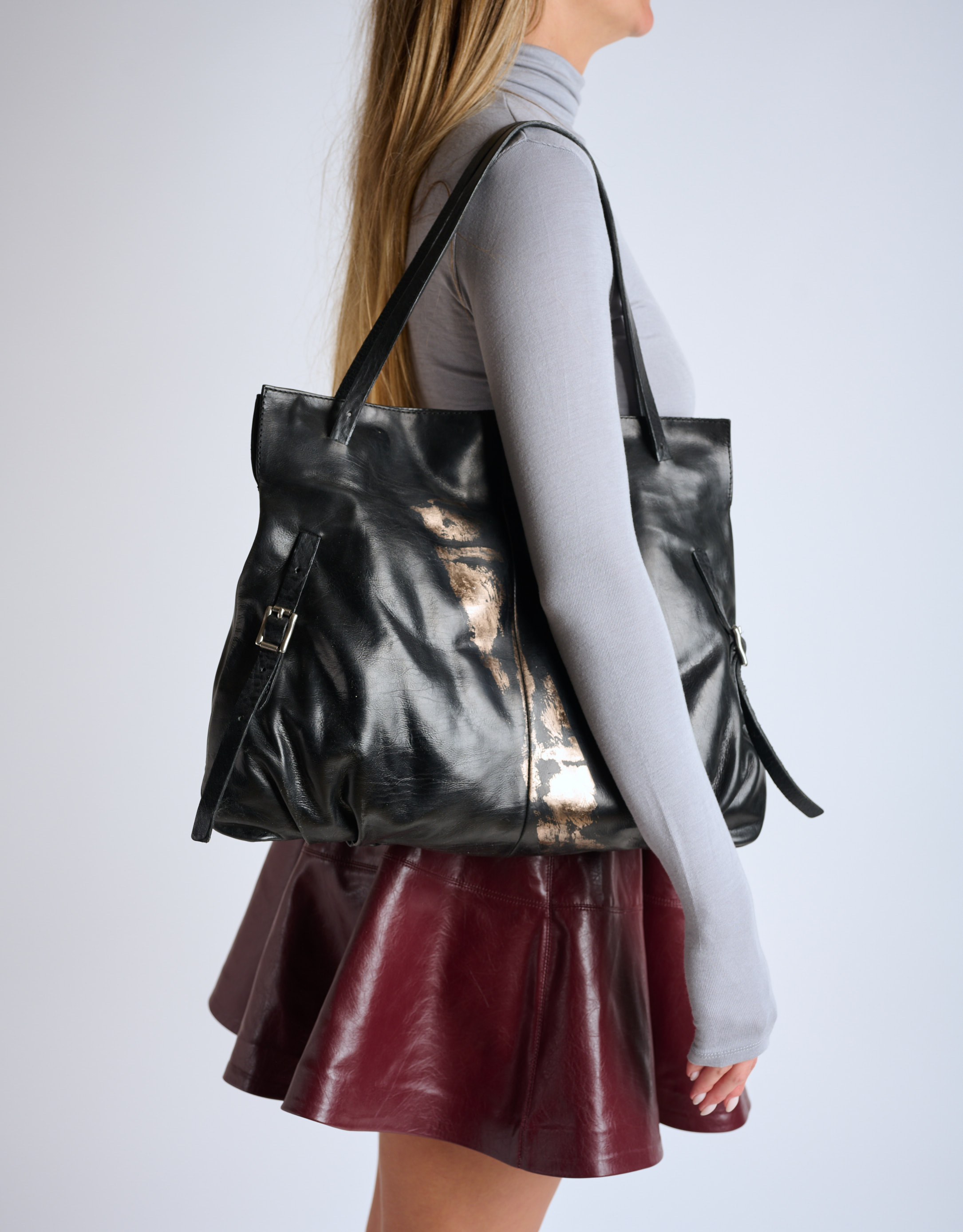 נעלי נשים - A.S. 98 - תיק צד VIOLA - שחור1