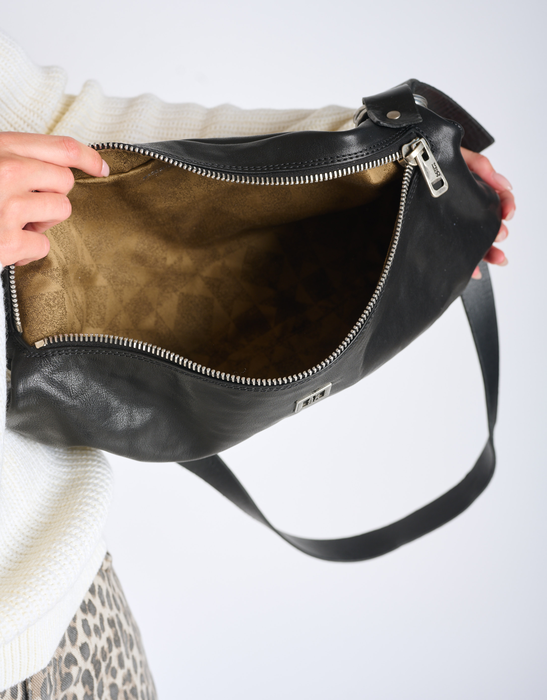 נעלי נשים - A.S. 98 - BRIA תיק צד - שחור2