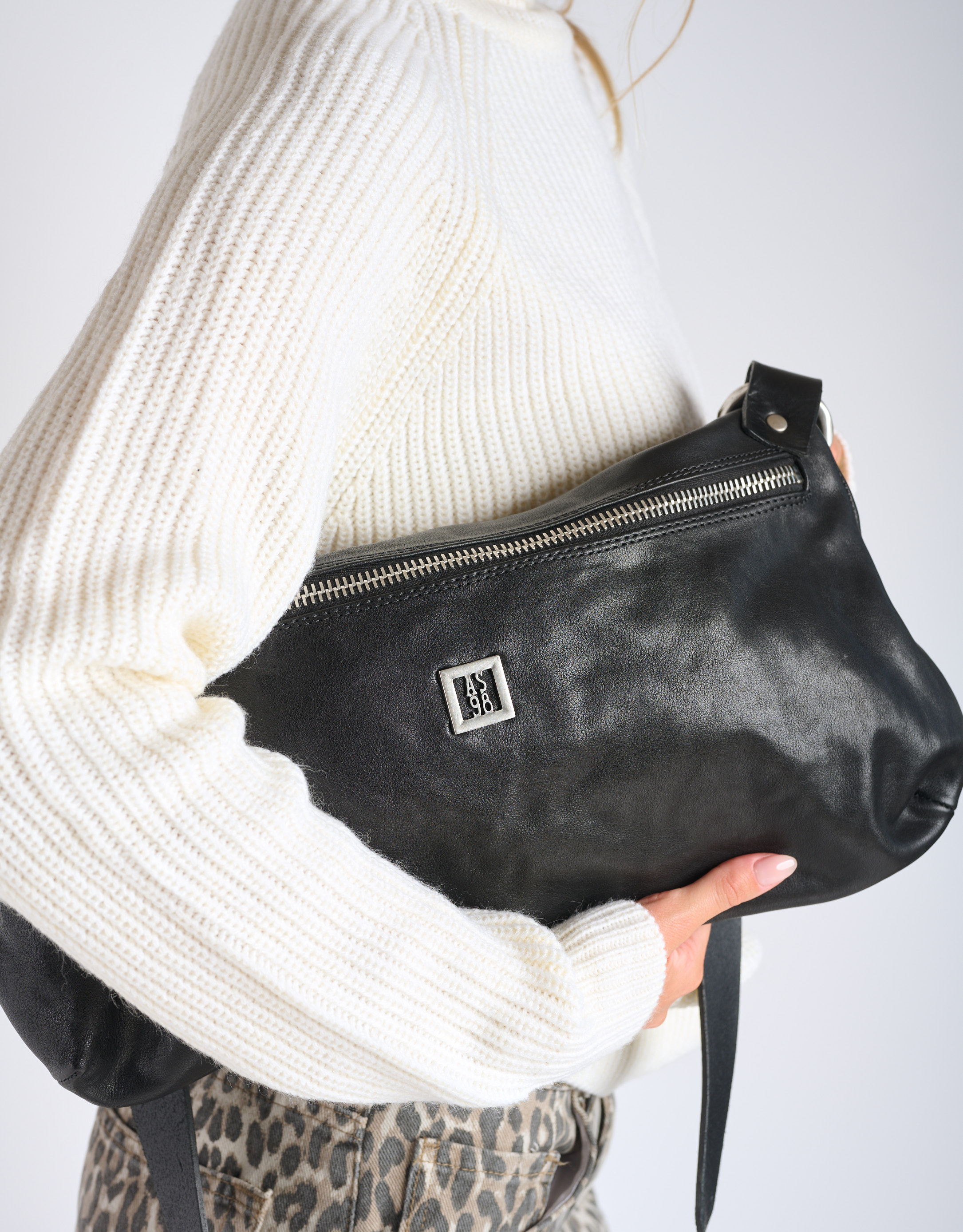 נעלי נשים - A.S. 98 - BRIA תיק צד - שחור3