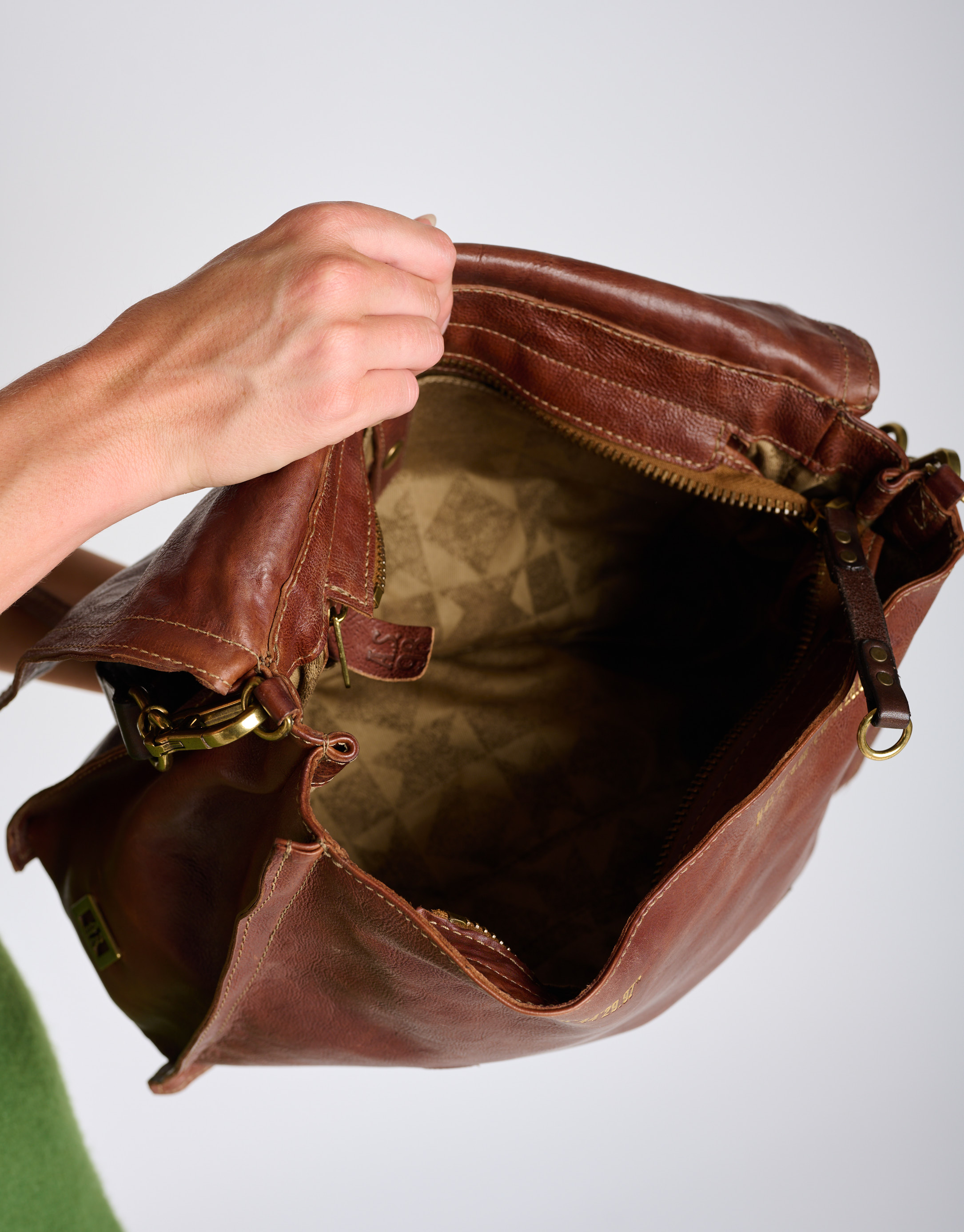 נעלי נשים - A.S. 98 - תיק צד GABRIELA - חום2