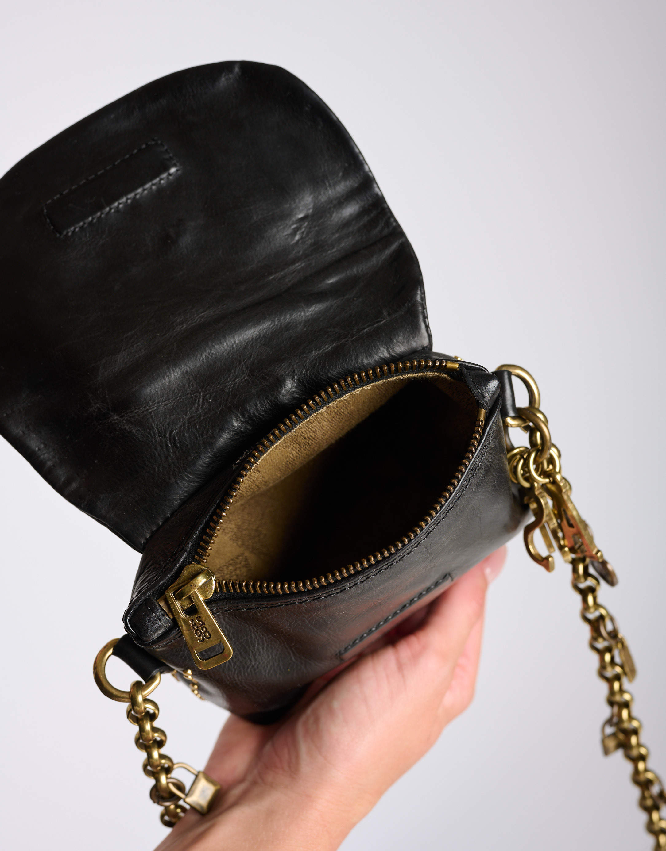 נעלי נשים - A.S. 98 - MAGGIA תיק ארנק קטן - שחור2