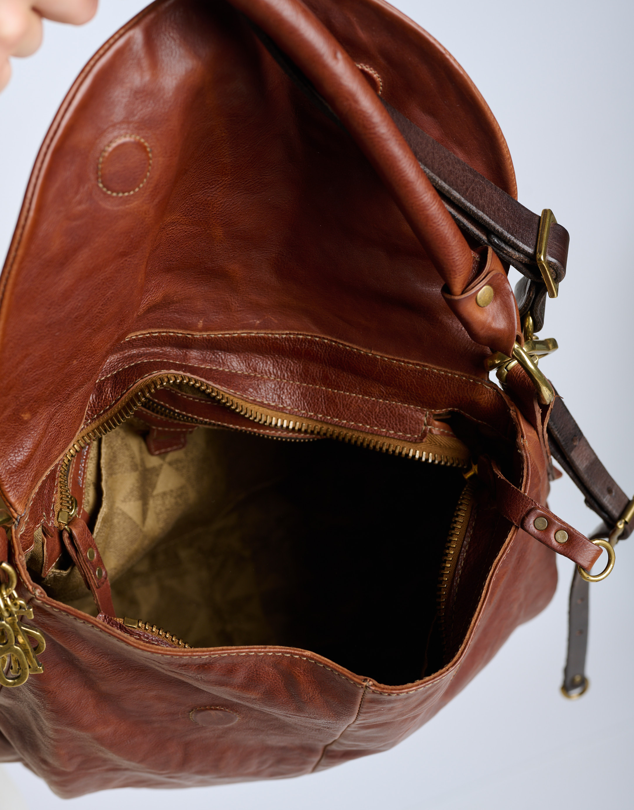 נעלי נשים - A.S. 98 - תיק צד LUNA - חום2