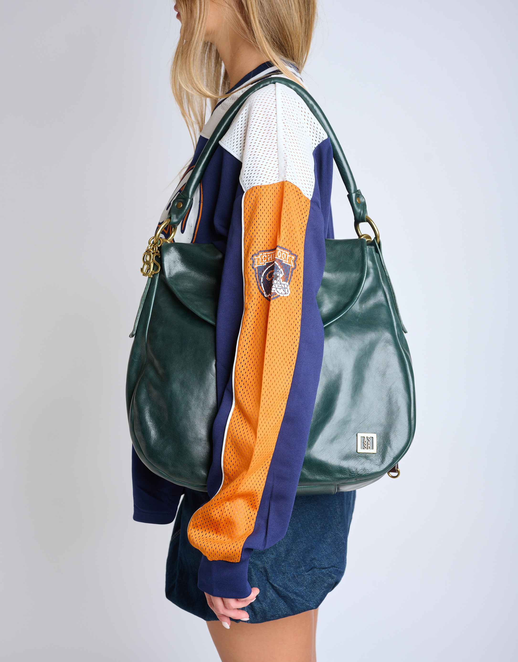 נעלי נשים - A.S. 98 - תיק צד LUNA - ירוק3