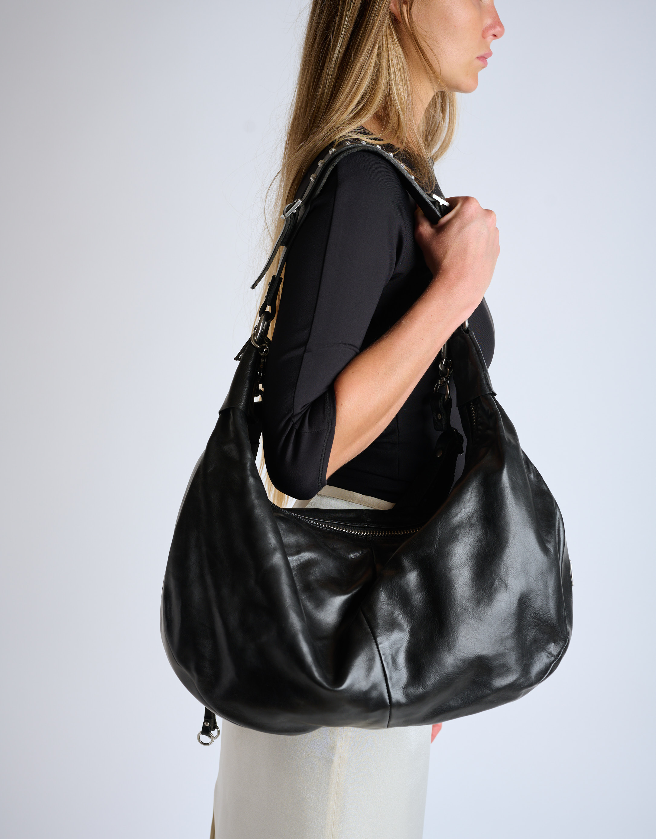 נעלי נשים - A.S. 98 - תיק צד NATALIA - שחור4