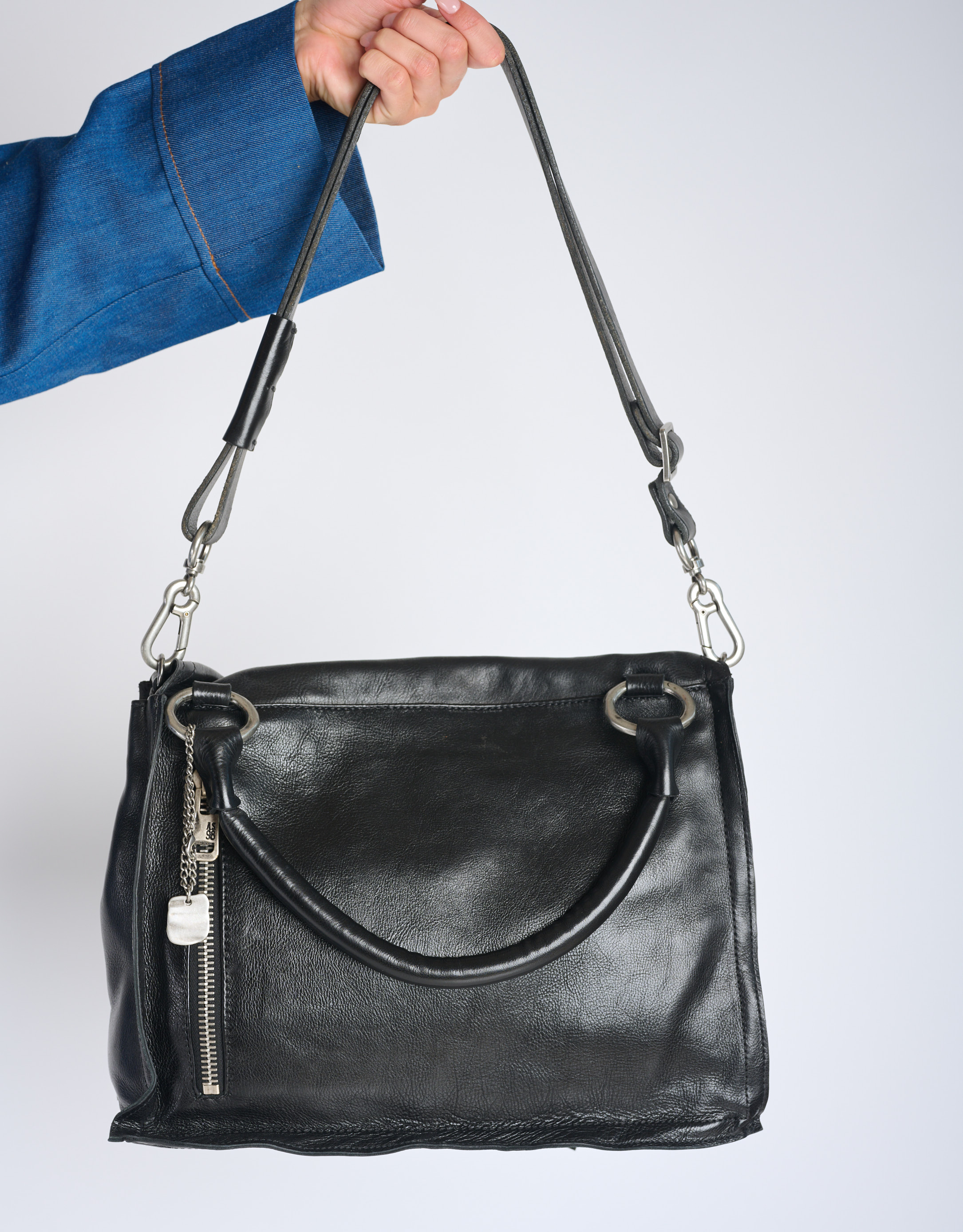 נעלי נשים - A.S. 98 - תיק צד GABRIELA - שחור3