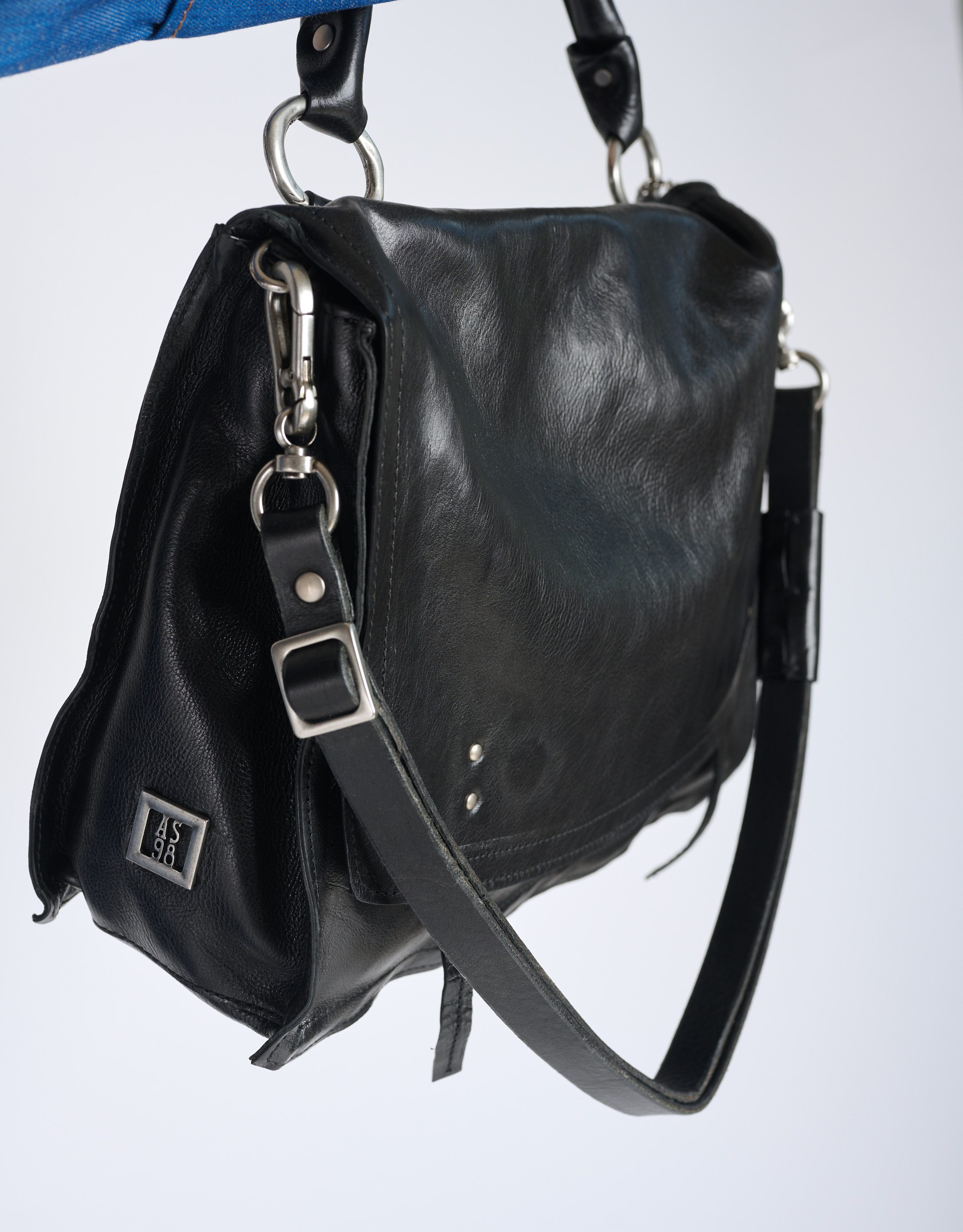 נעלי נשים - A.S. 98 - תיק צד GABRIELA - שחור4