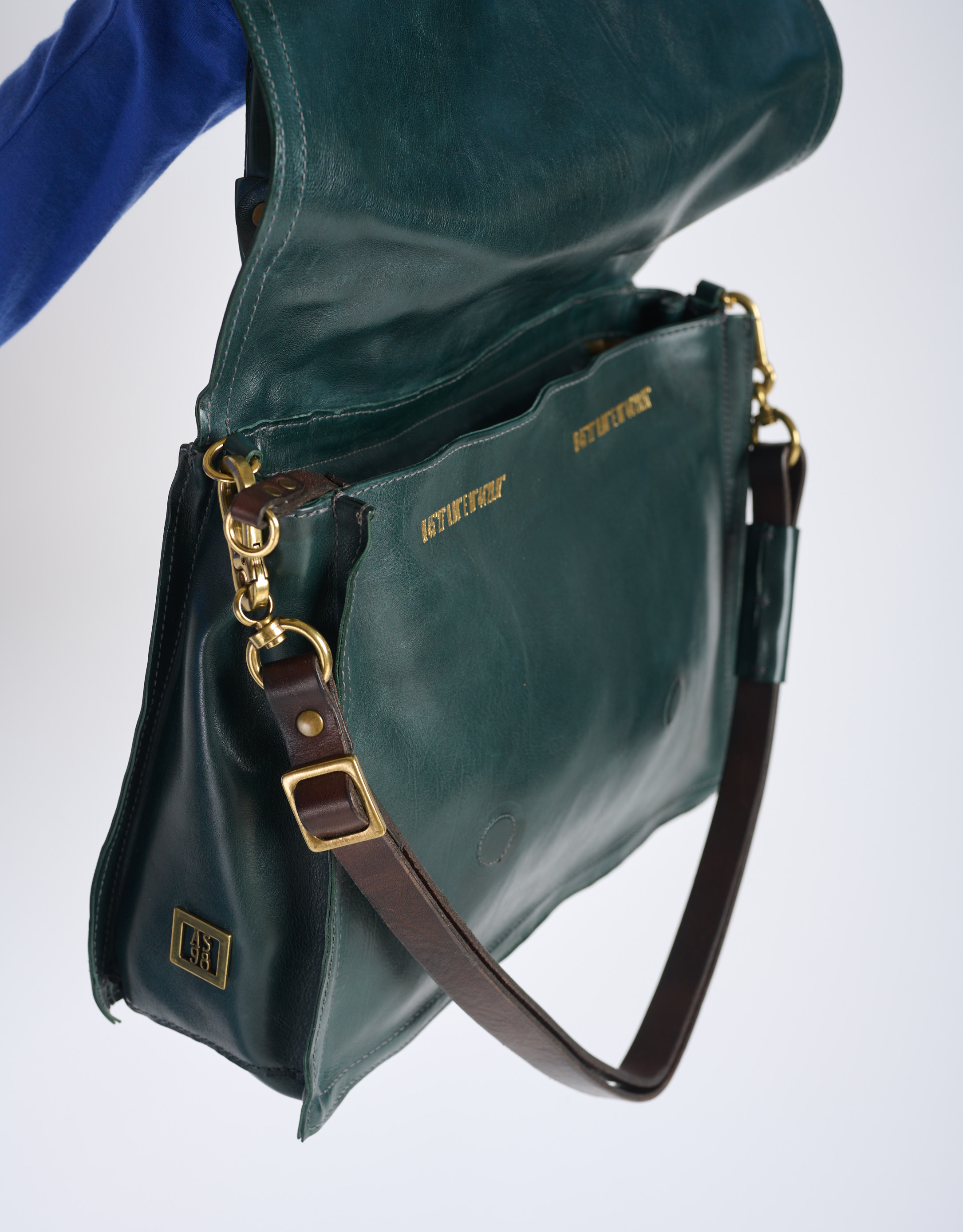 נעלי נשים - A.S. 98 - תיק צד GABRIELA - ירוק4