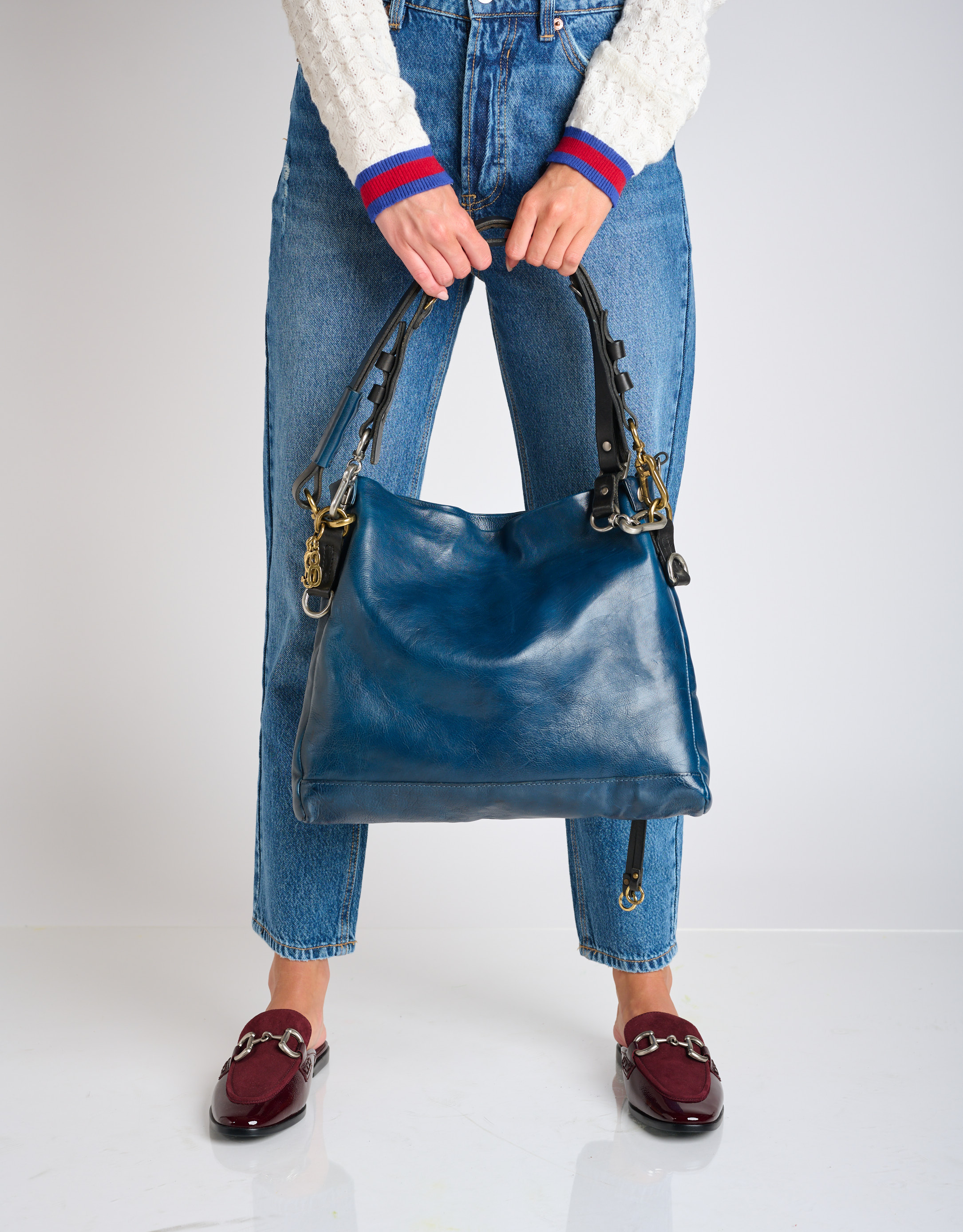 נעלי נשים - A.S. 98 - תיק צד ROSA - כחול4