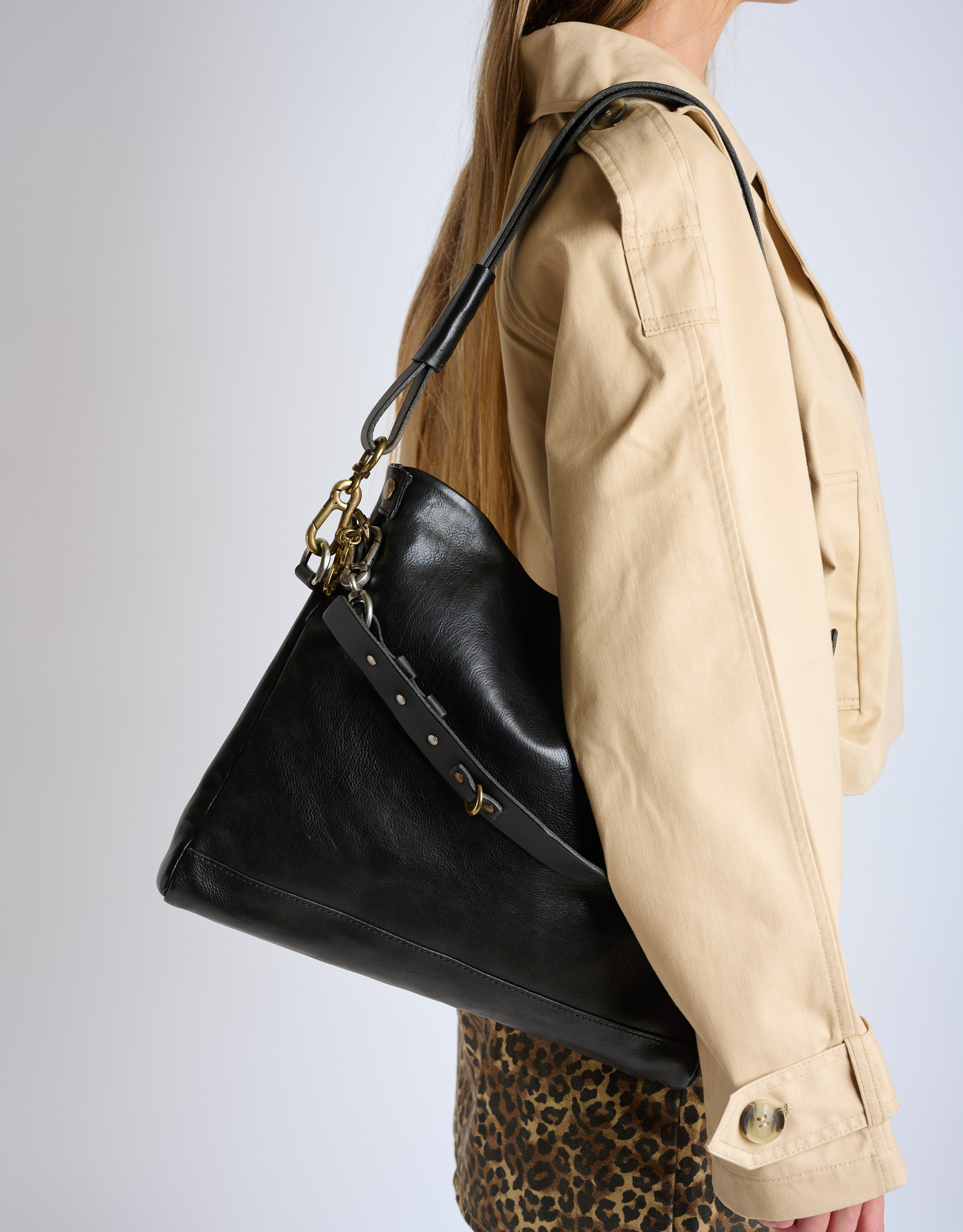 נעלי נשים - A.S. 98 - תיק צד ROSA - שחור4