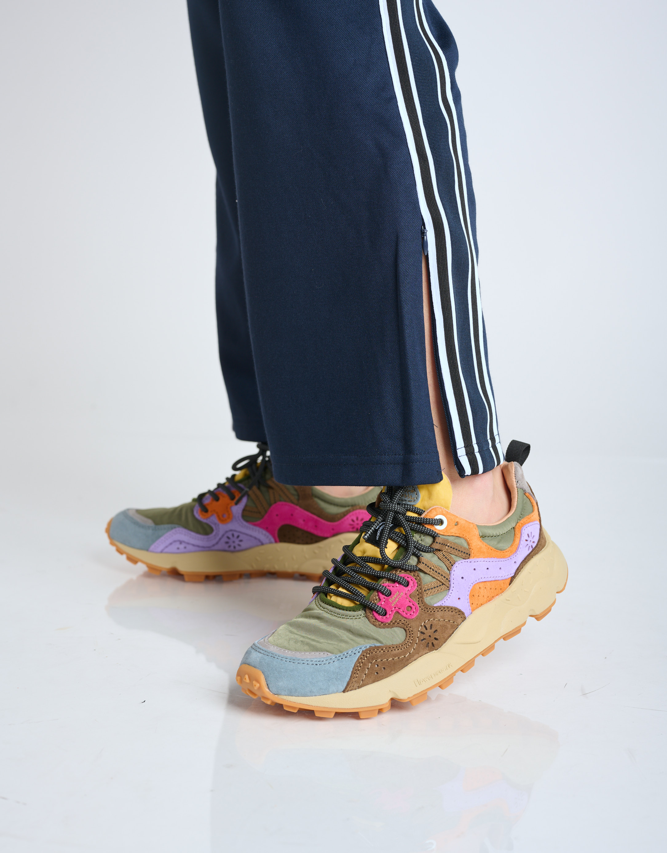 נעלי נשים - Flower Mountain - סניקרס YAMANO 3 - ירוק3