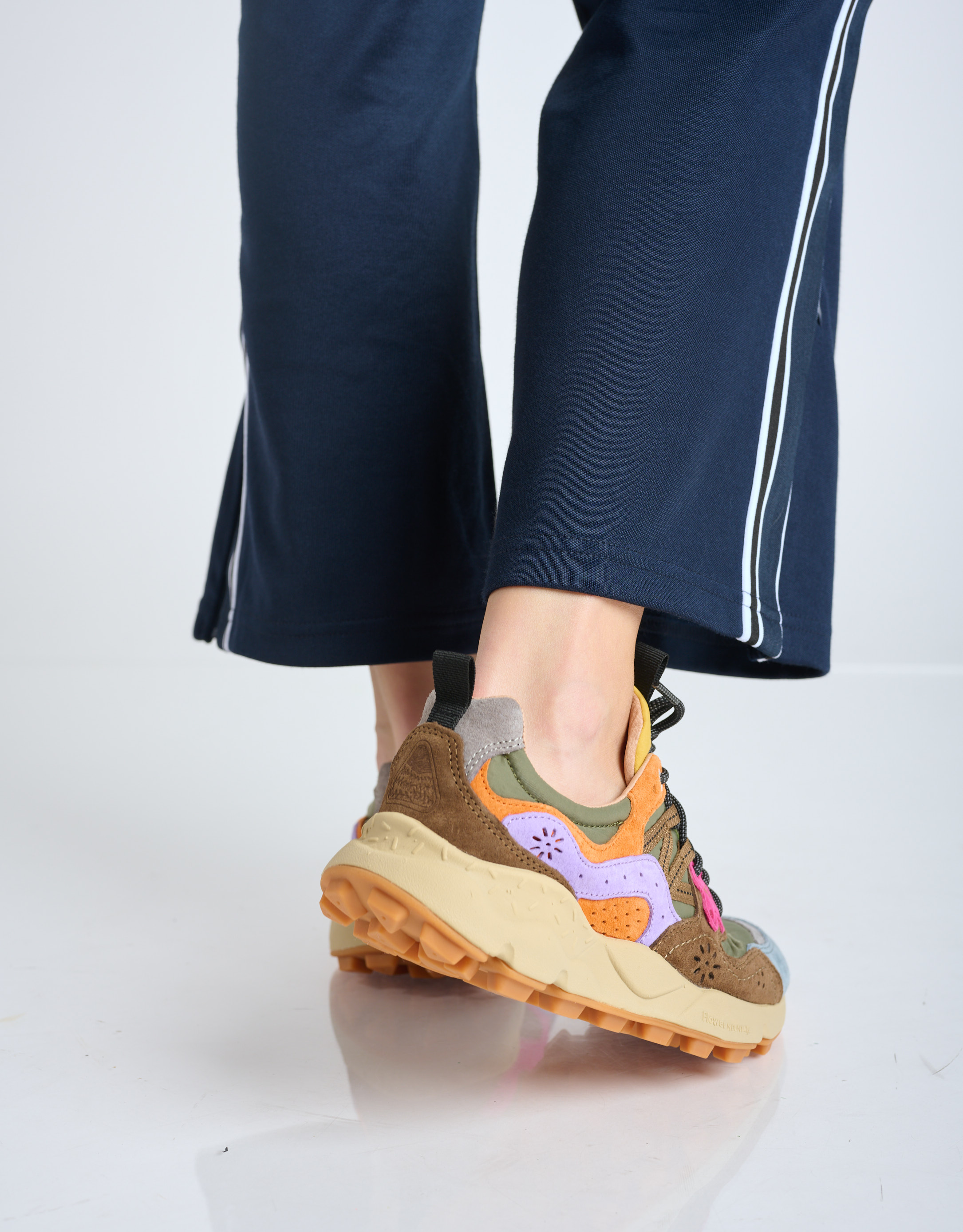 נעלי נשים - Flower Mountain - סניקרס YAMANO 3 - ירוק4