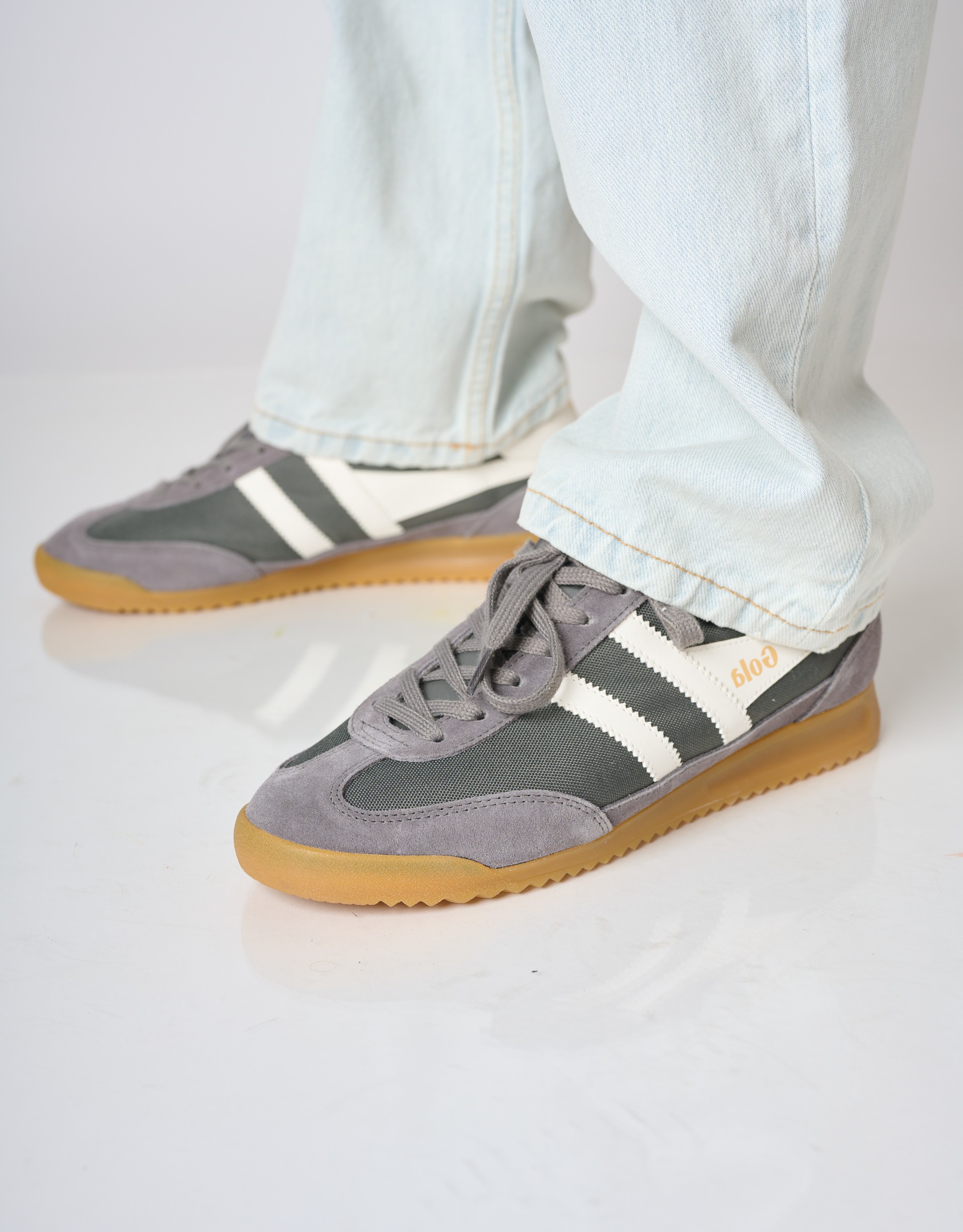 נעלי גברים - Gola - סניקרס TORNADO - אפור3