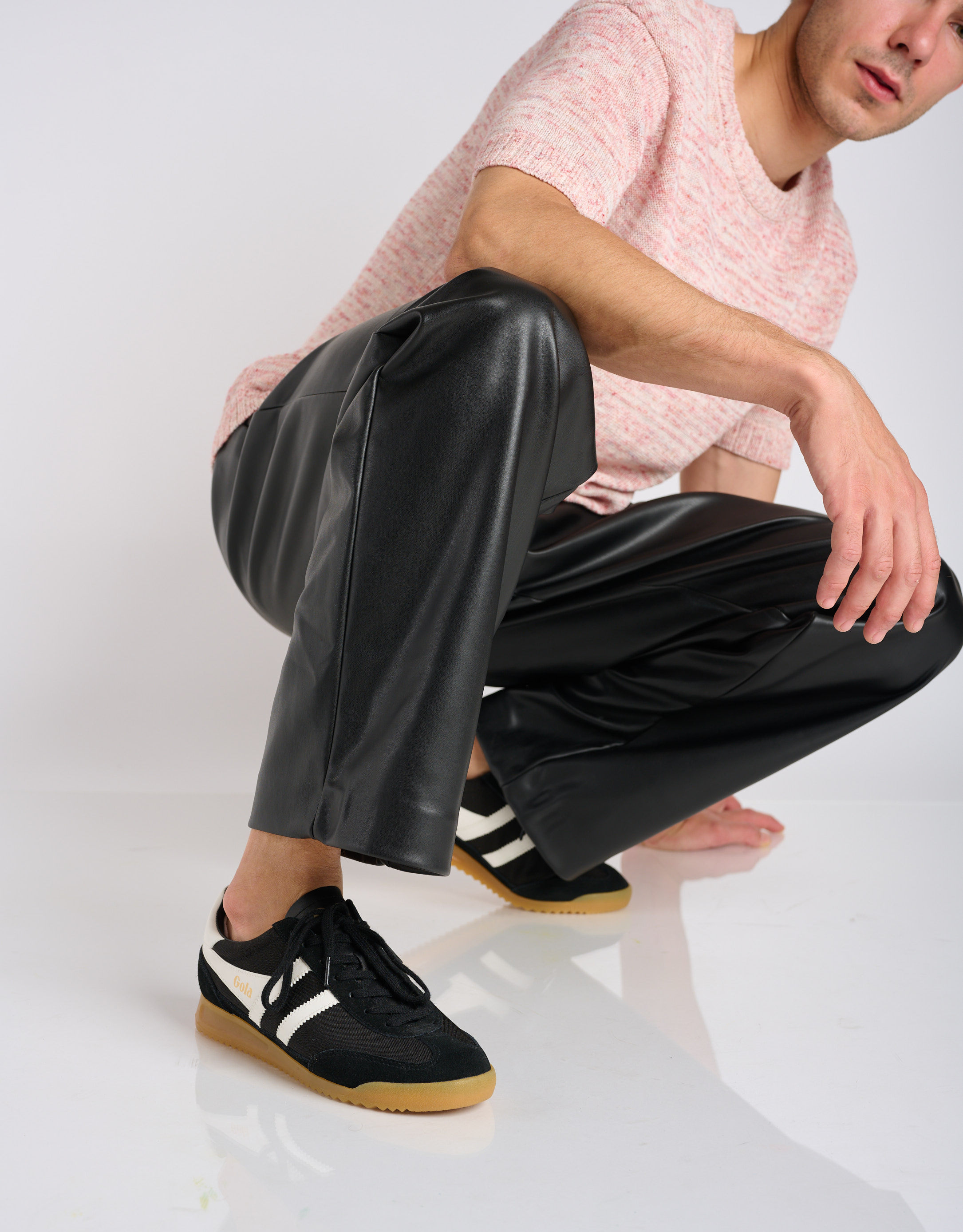 נעלי גברים - Gola - סניקרס TORNADO - שחור3