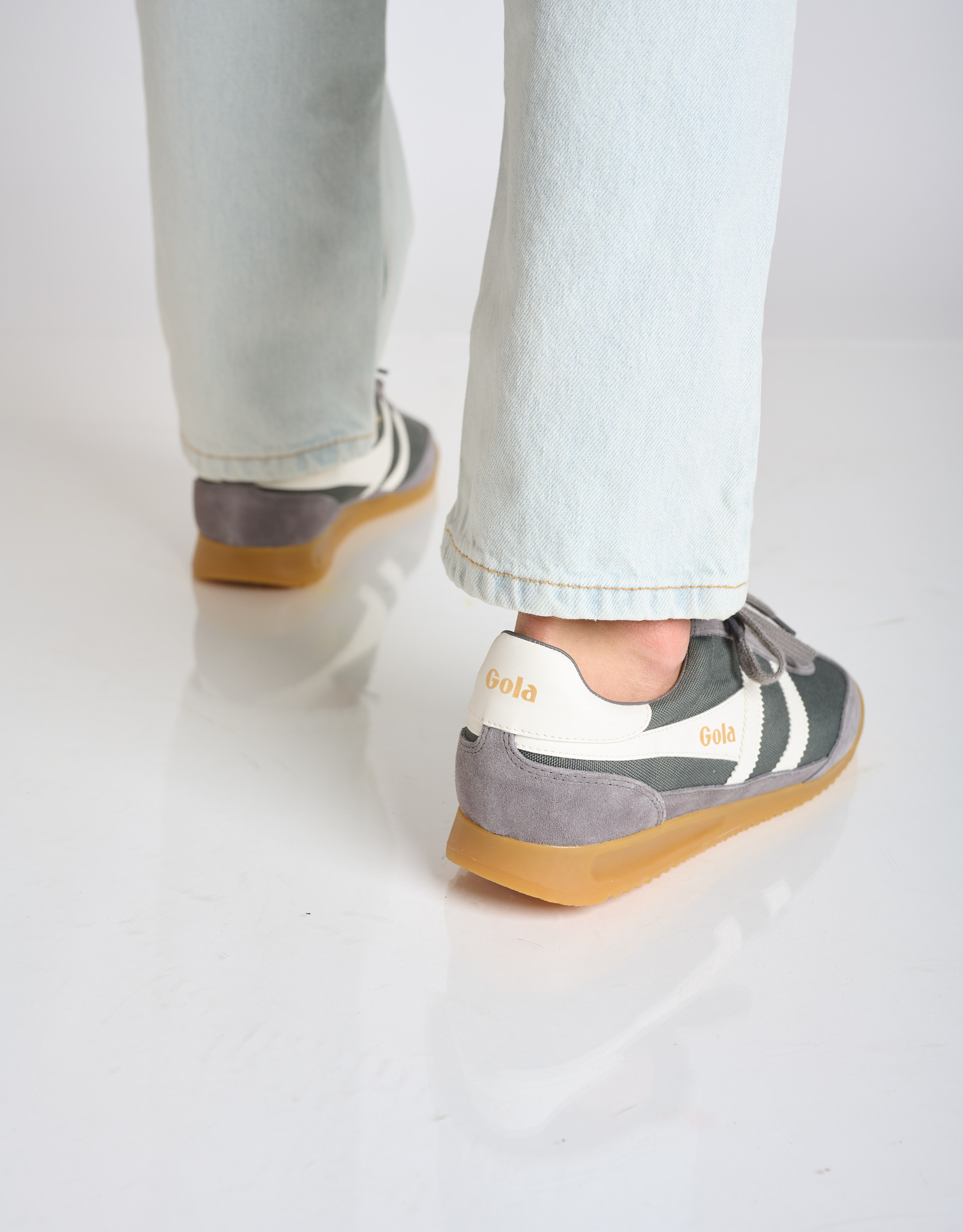 נעלי גברים - Gola - סניקרס TORNADO - אפור4