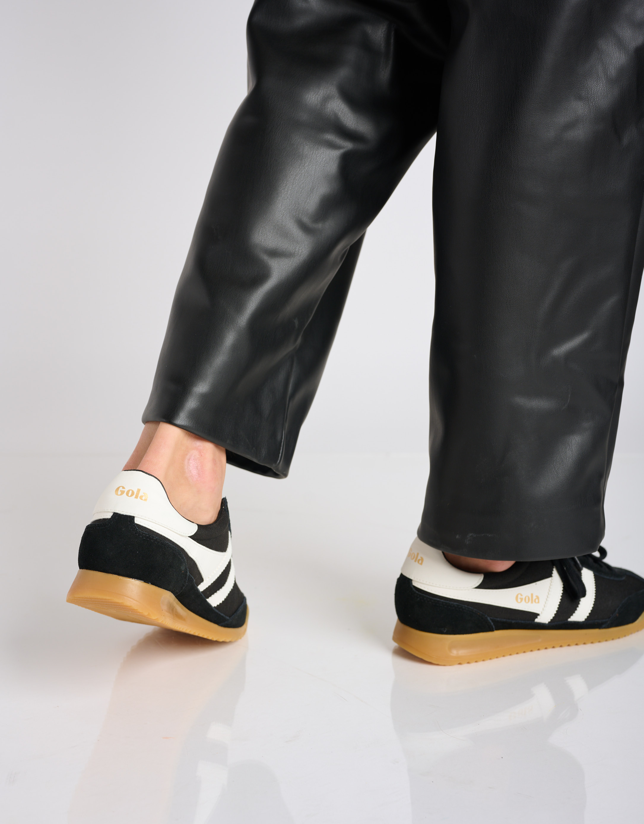 נעלי גברים - Gola - סניקרס TORNADO - שחור4