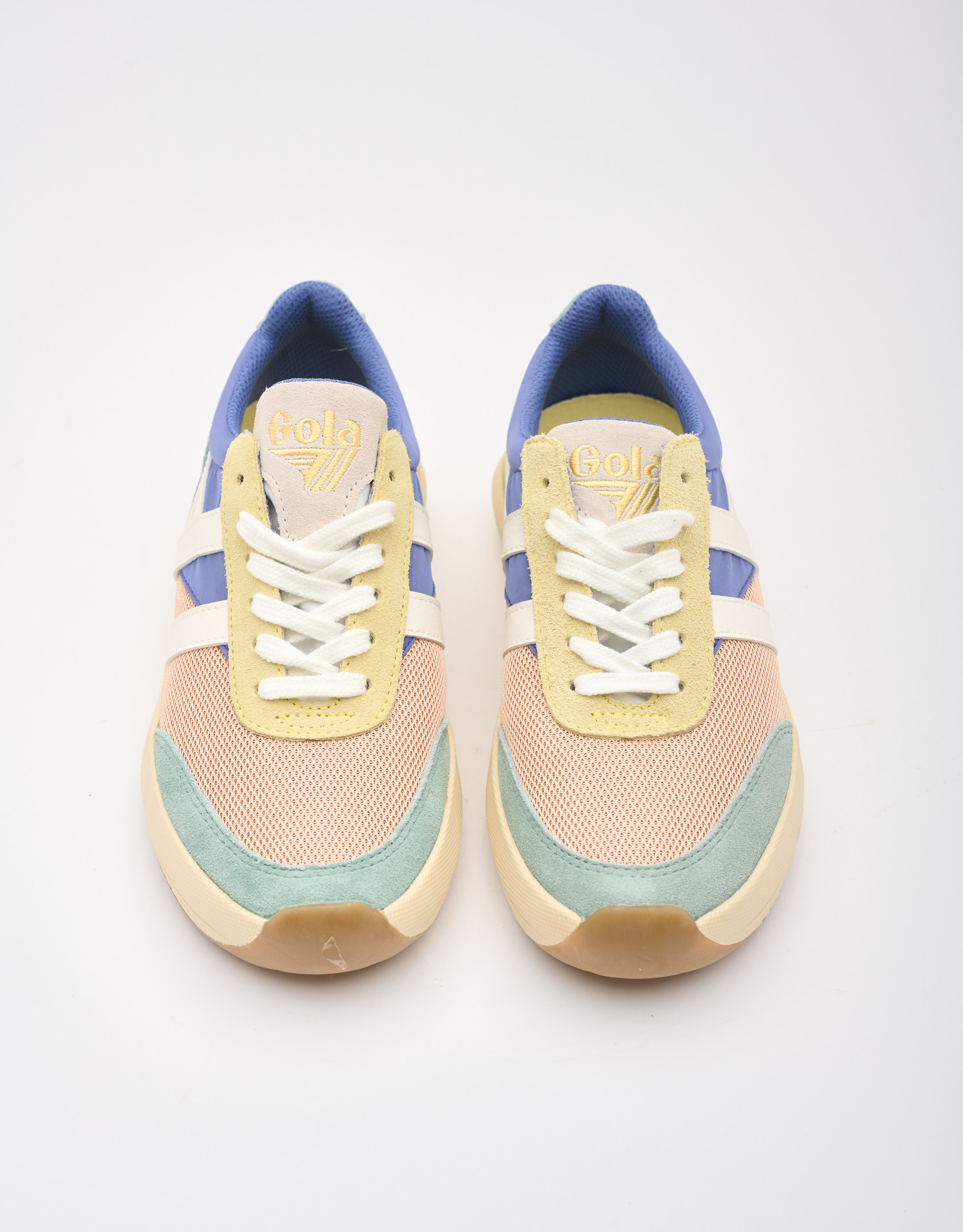 נעלי נשים - Gola - סניקרס RAVEN - ורוד   צהוב3