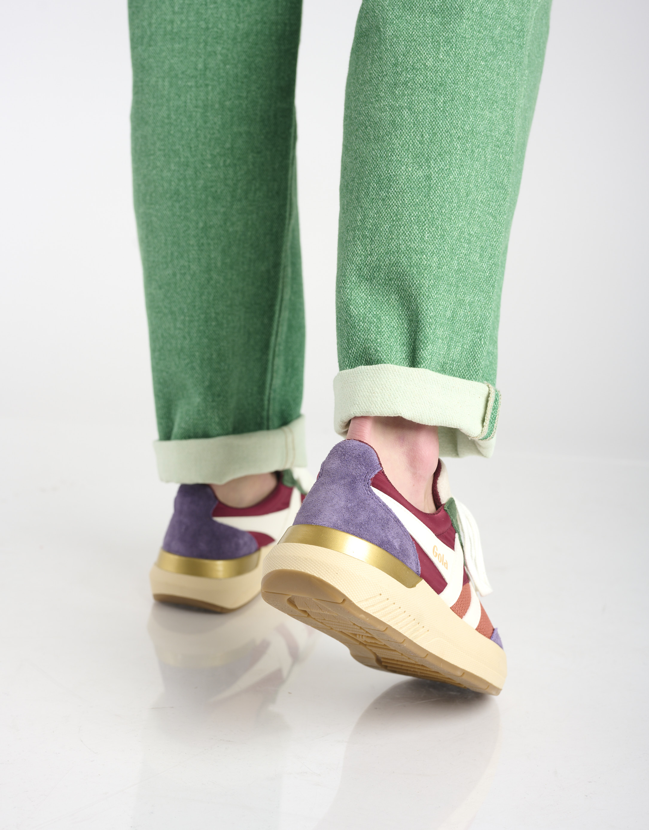 נעלי נשים - Gola - סניקרס RAVEN - ורוד   סגול4