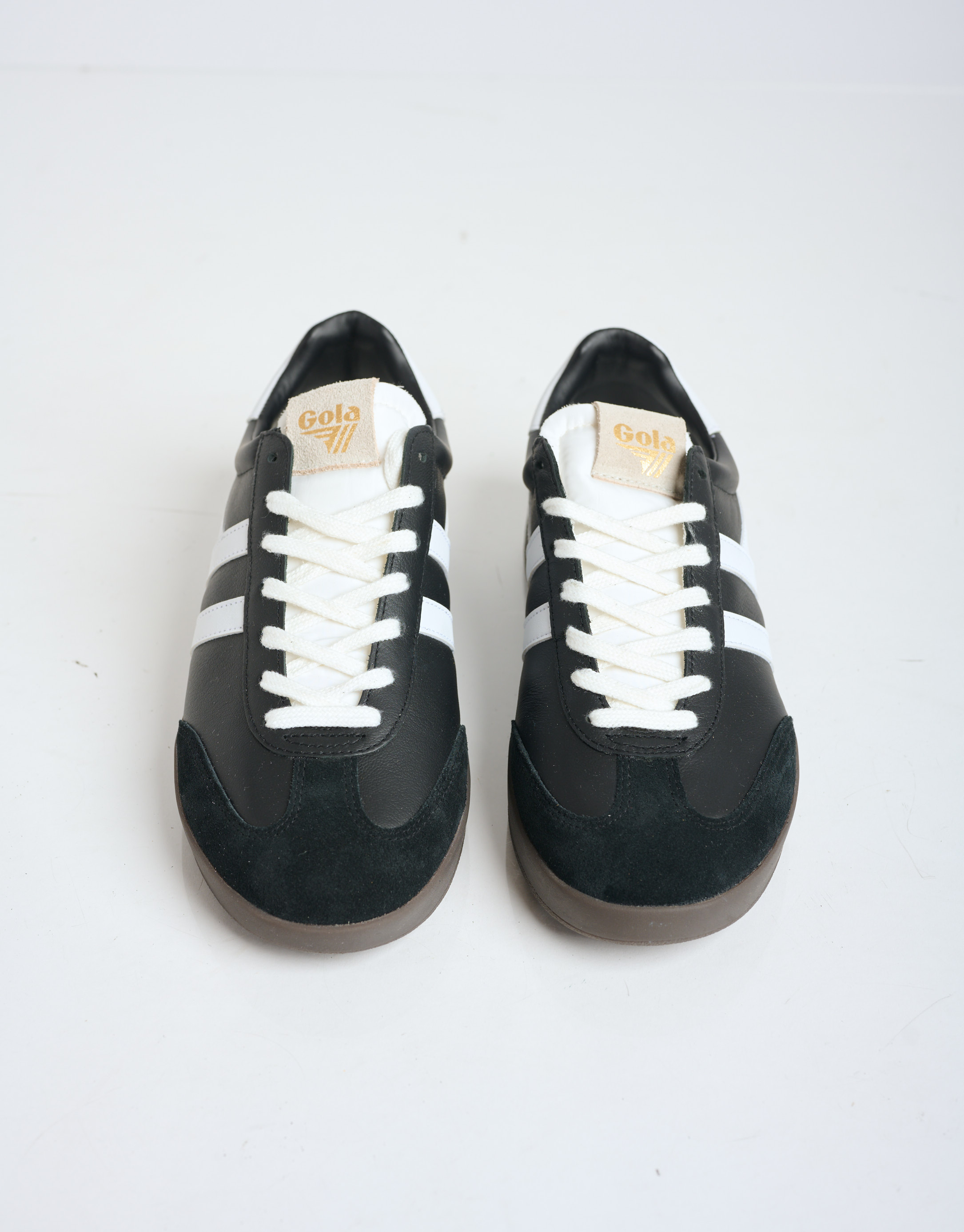 נעלי גברים - Gola - סניקרס עור CYCLONE - שחור2