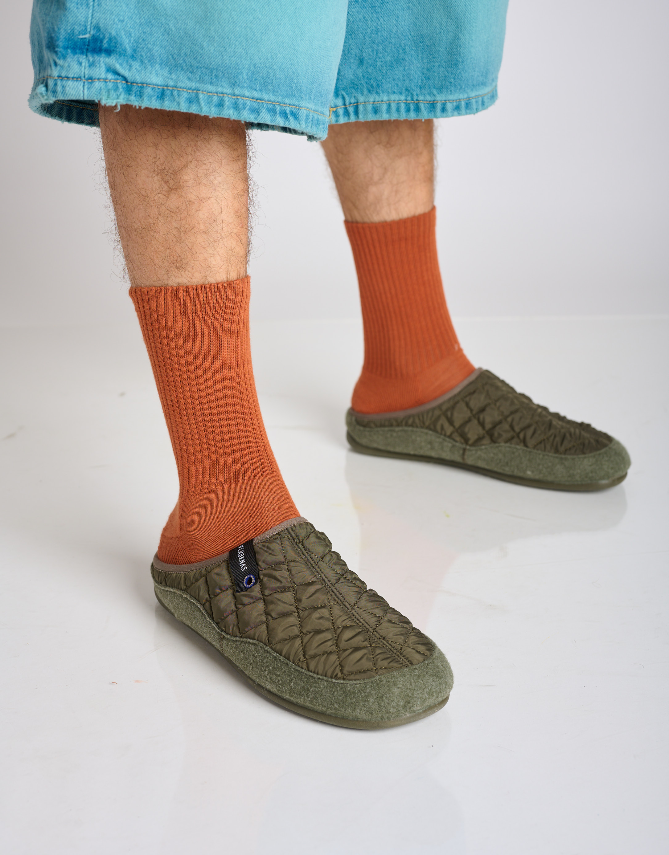 נעלי גברים - Verbenas - נעלי בית EARTH SAVENA - חאקי1