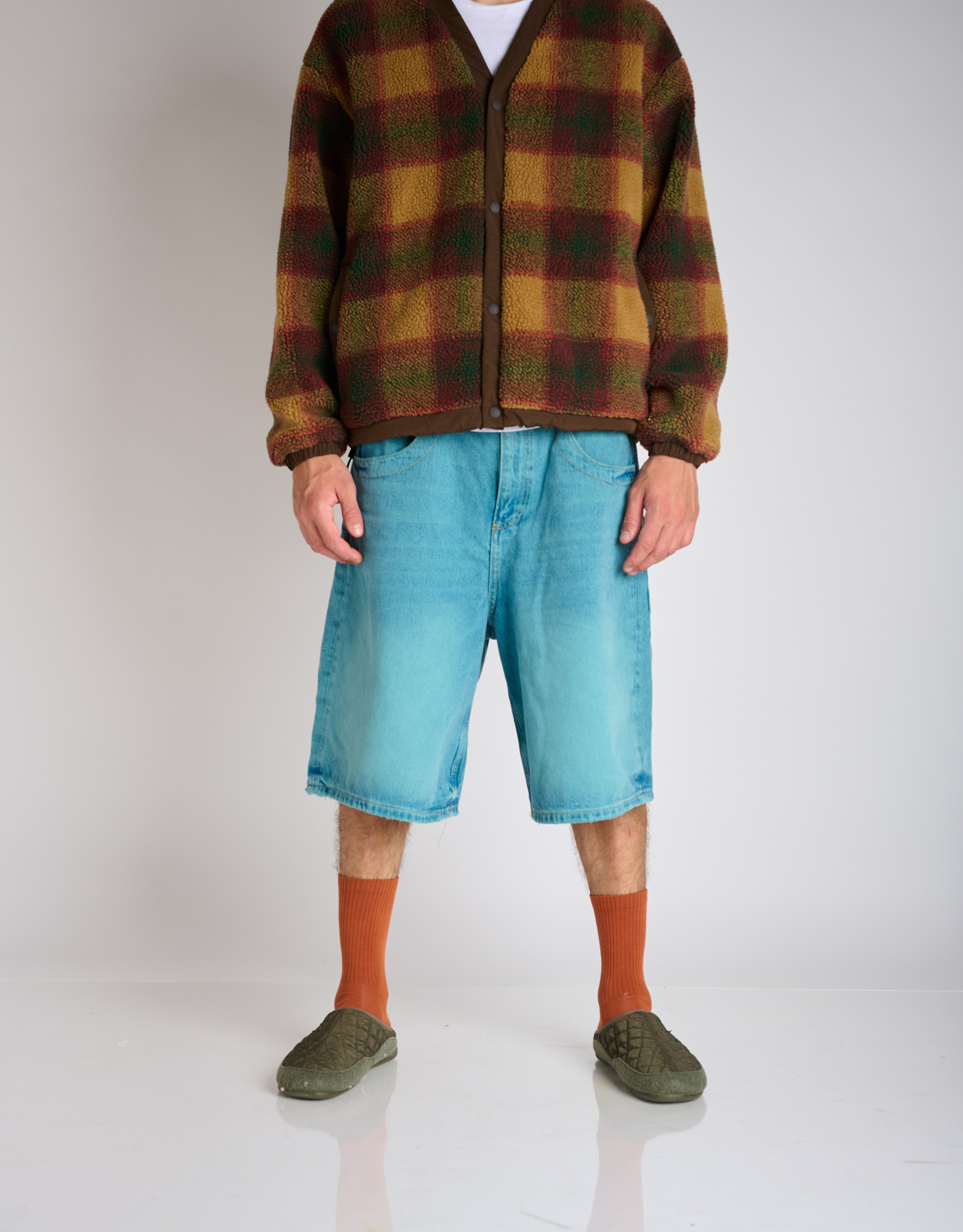 נעלי גברים - Verbenas - נעלי בית EARTH SAVENA - חאקי2