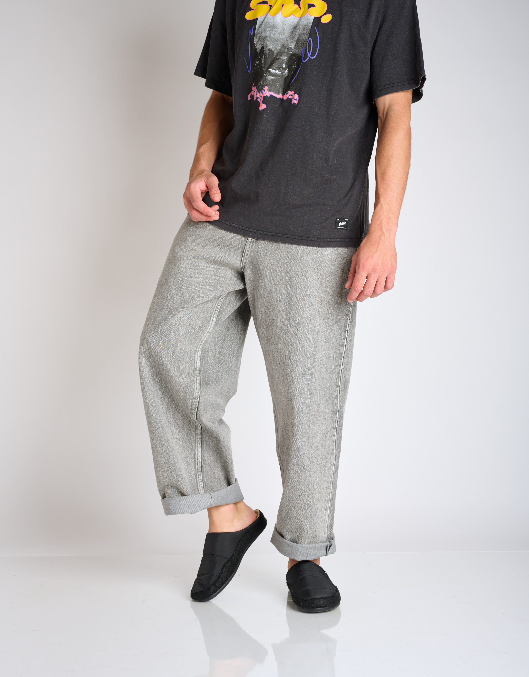 נעלי גברים - Verbenas - נעלי בית EARTH PICOS - שחור2