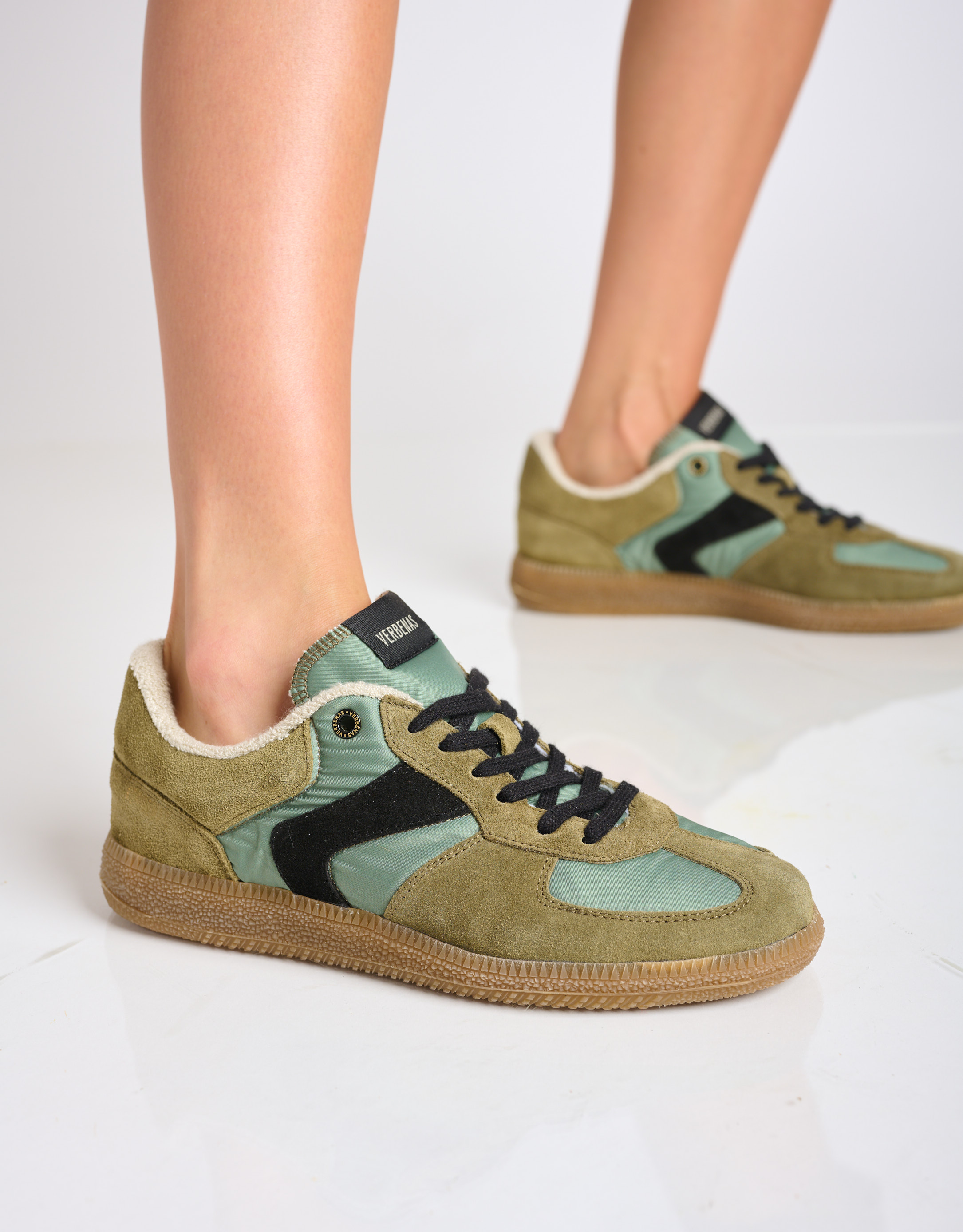 נעלי נשים - Verbenas - סניקרס SORA NYLON - חאקי1