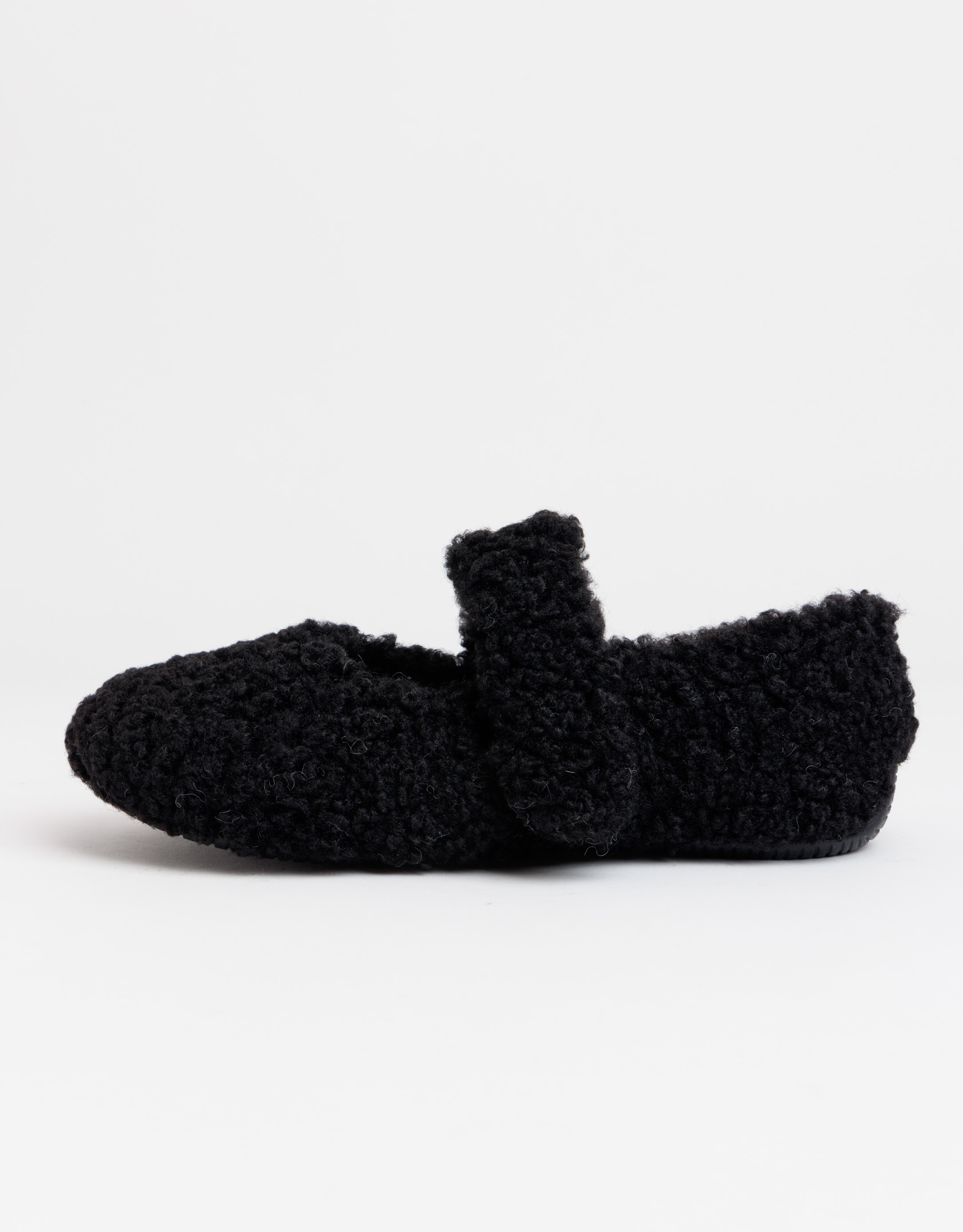 נעלי נשים - Verbenas - נעלי בית YINA CURLY - שחור2