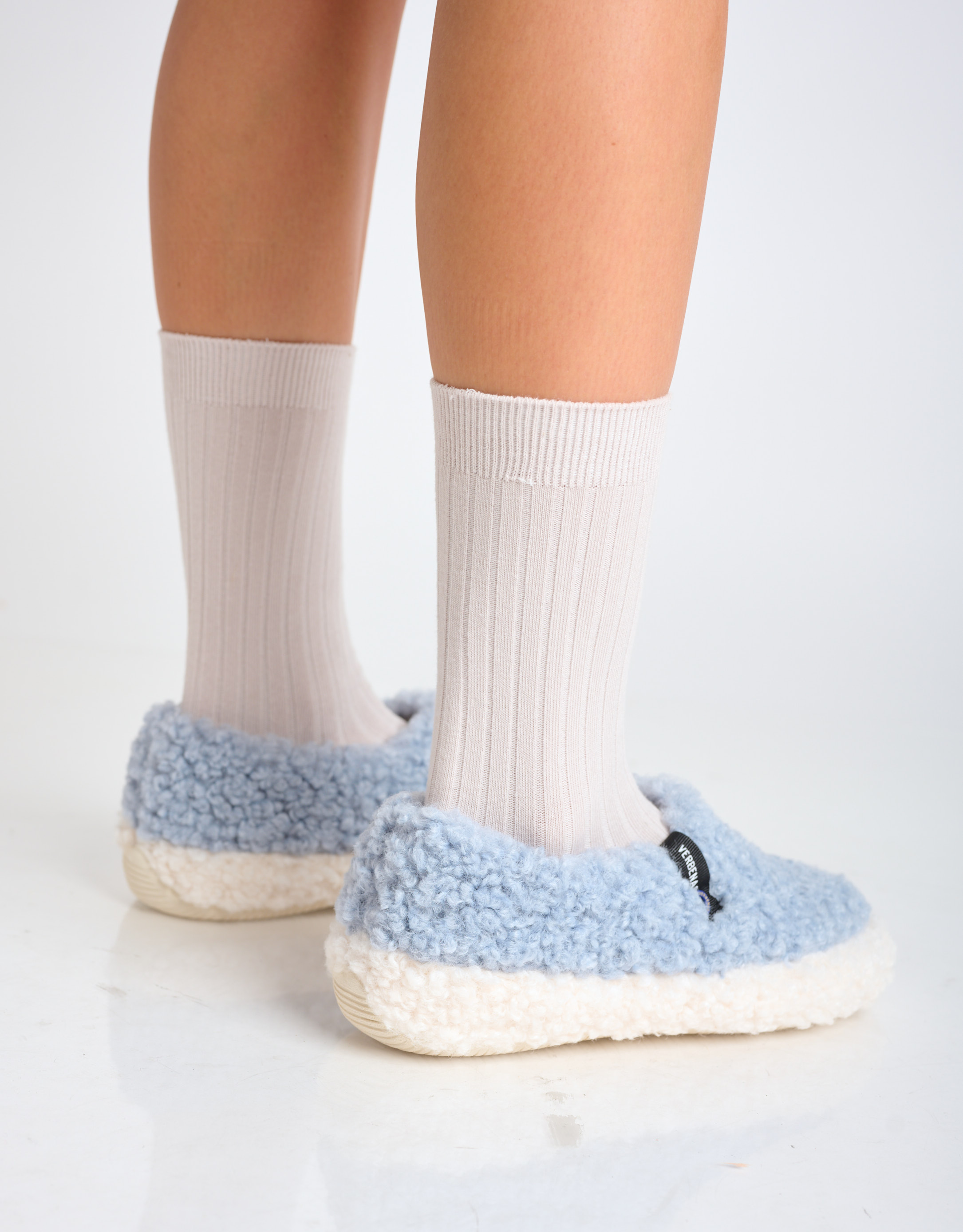 נעלי נשים - Verbenas - נעלי בית YECLA CURLY - תכלת4