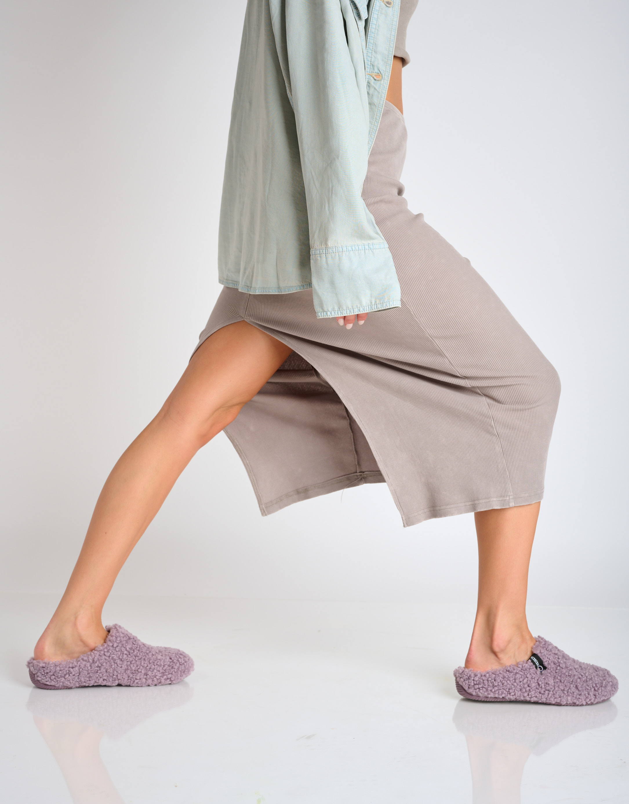 נעלי נשים - Verbenas - נעלי בית YORK CURLY - לילך3