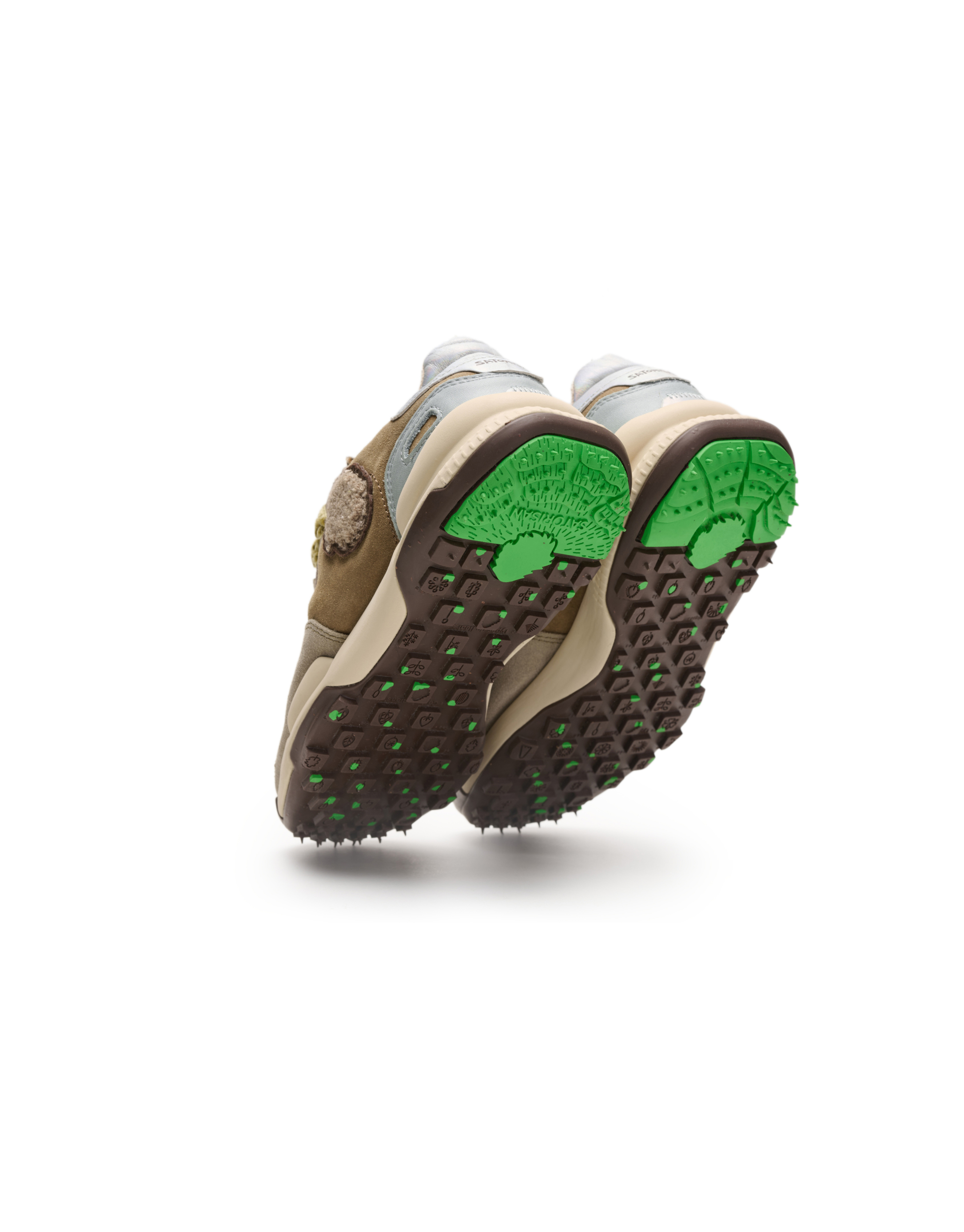 נעלי נשים - Satorisan - סניקרס זמש CHACRONA - חום2