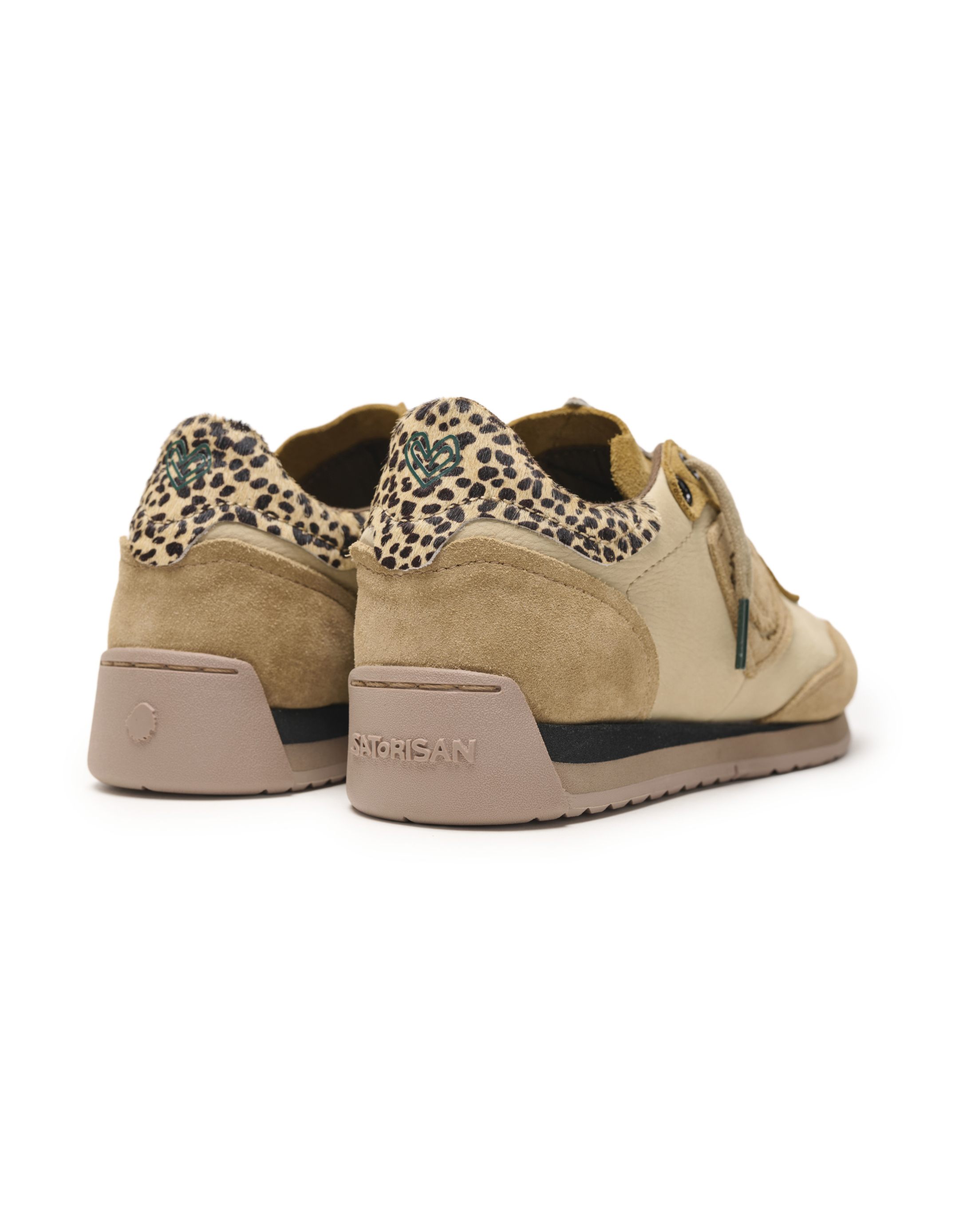 נעלי נשים - Satorisan - סניקרס עור ENSO - בז'2