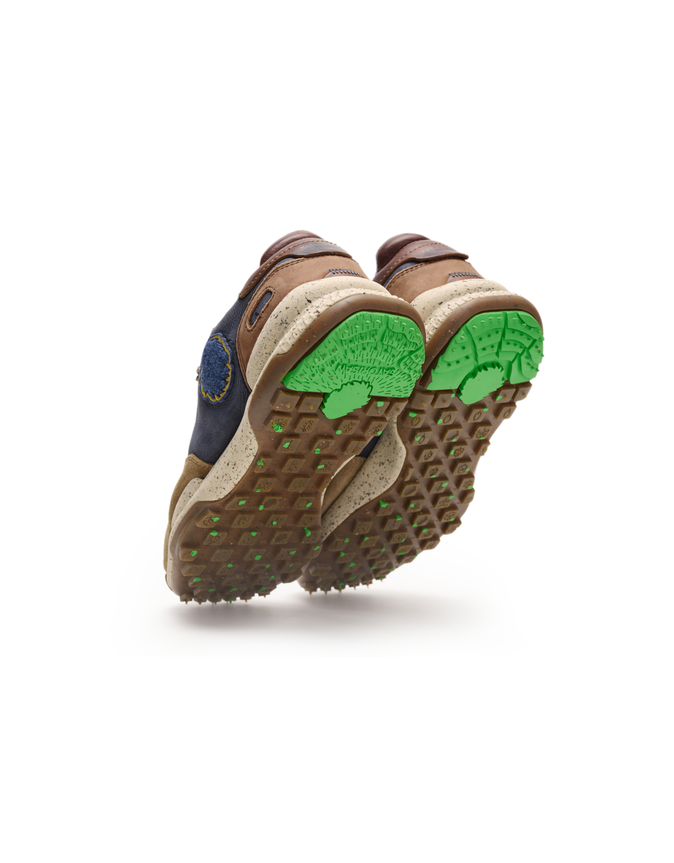 נעלי גברים - Satorisan - סניקרס עור CHACRONA - כחול2