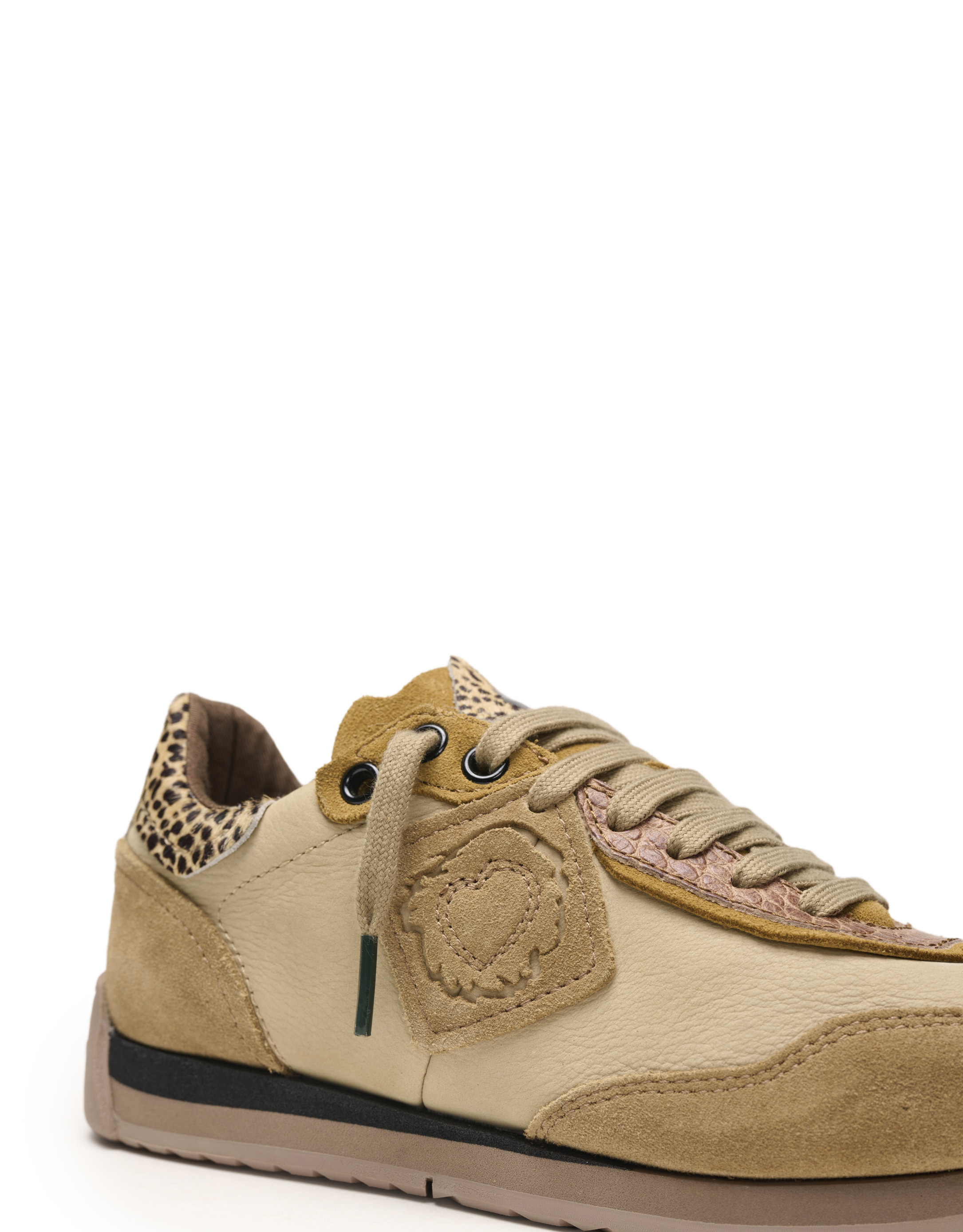 נעלי נשים - Satorisan - סניקרס עור ENSO - בז'3