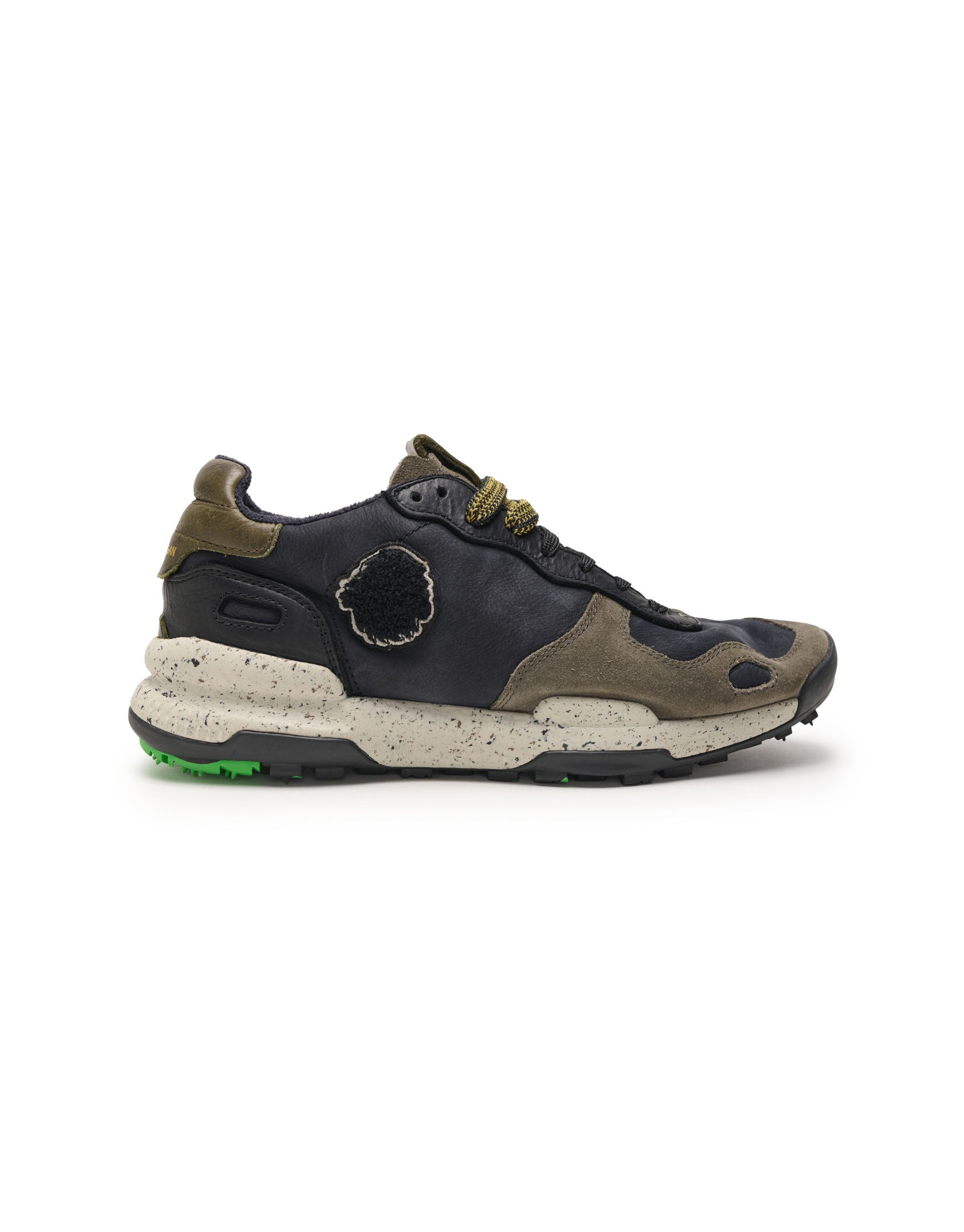 נעלי גברים - Satorisan - סניקרס עור CHACRONA - שחור4