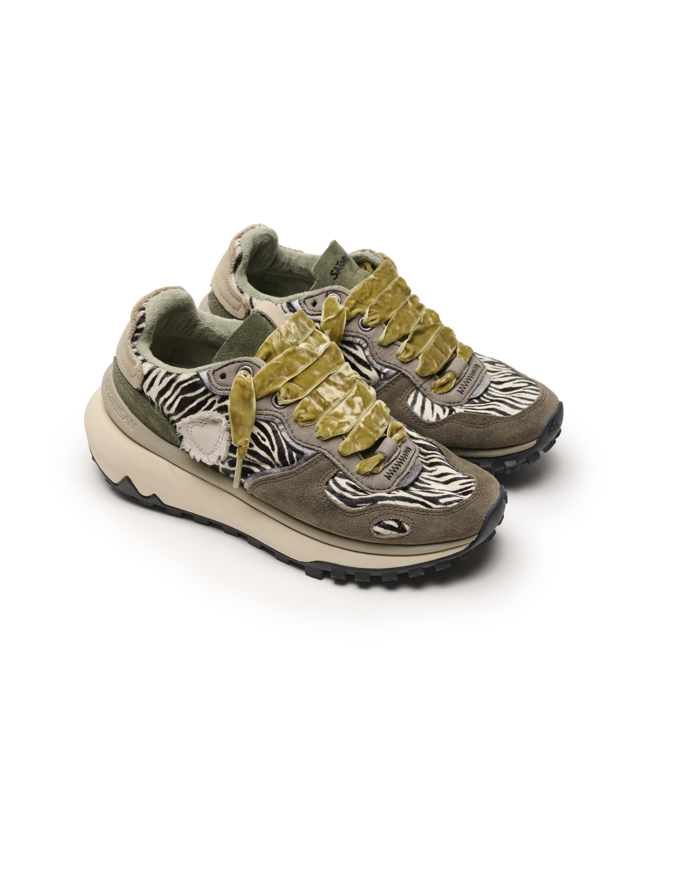 נעלי נשים - Satorisan - סניקרס עור CHACRONA METTA - זברה4