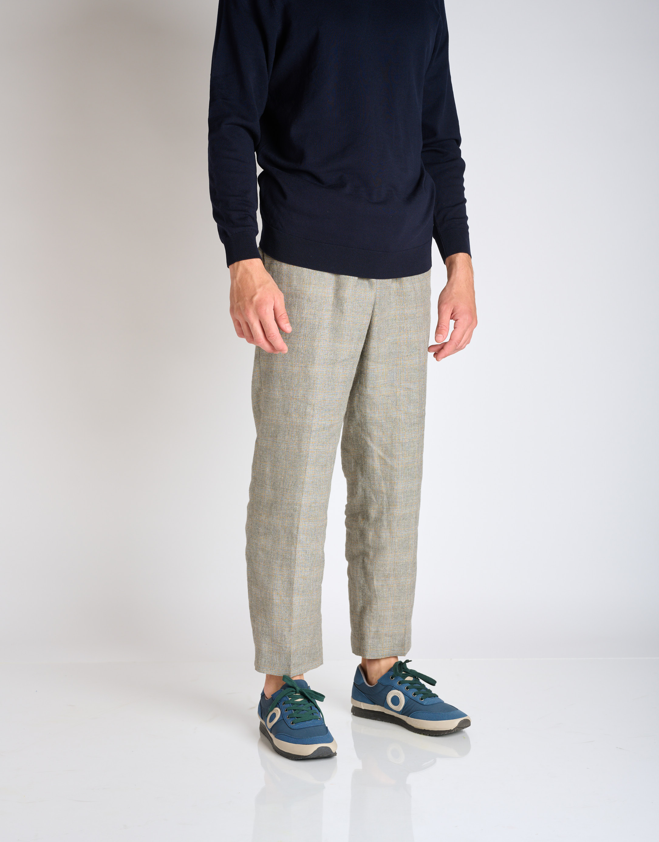 נעלי גברים - Aro - סניקרס טבעוניות JAQ - כחול2