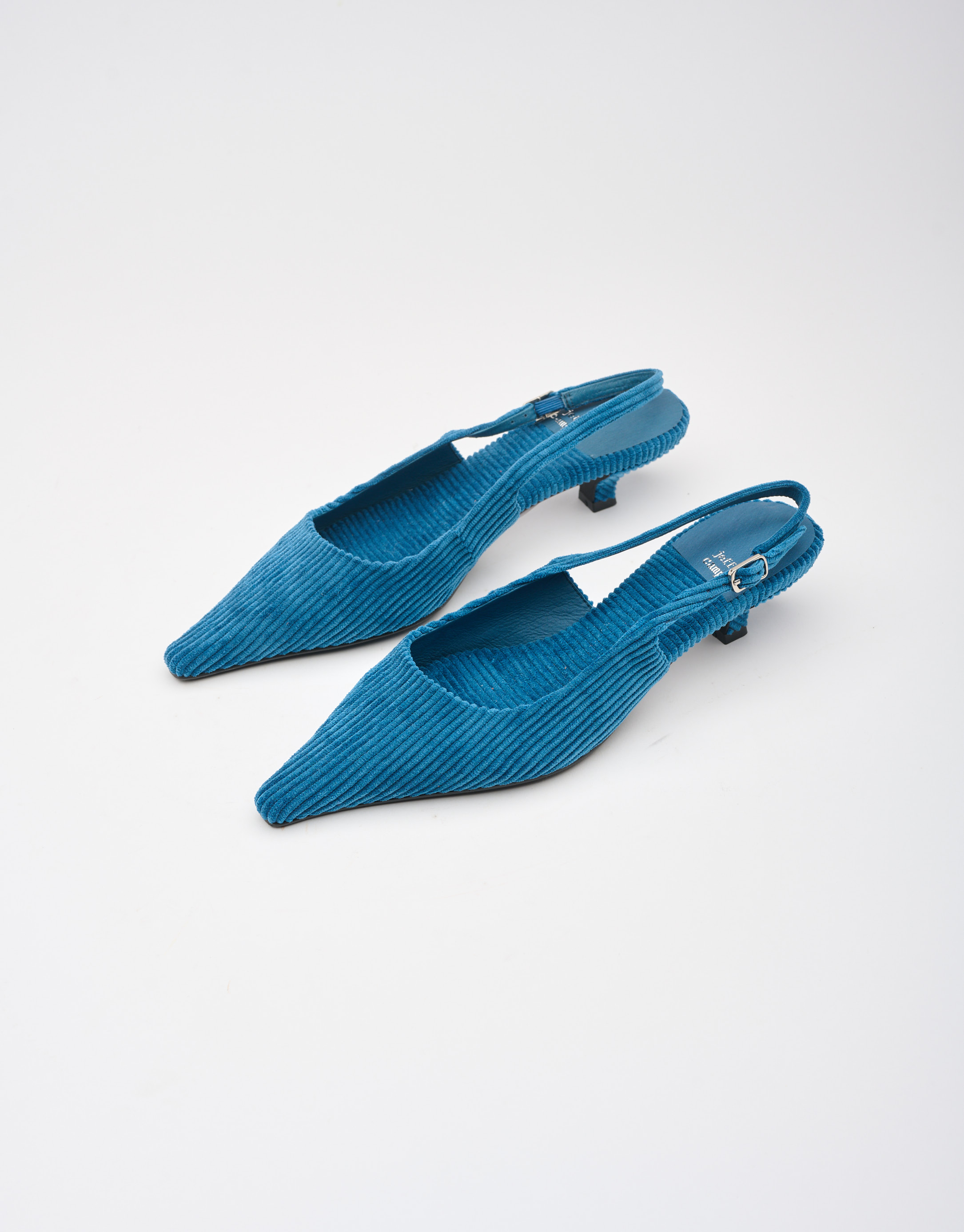 נעלי נשים - Jeffrey Campbell - נעלי סירה ALORA - כחול2