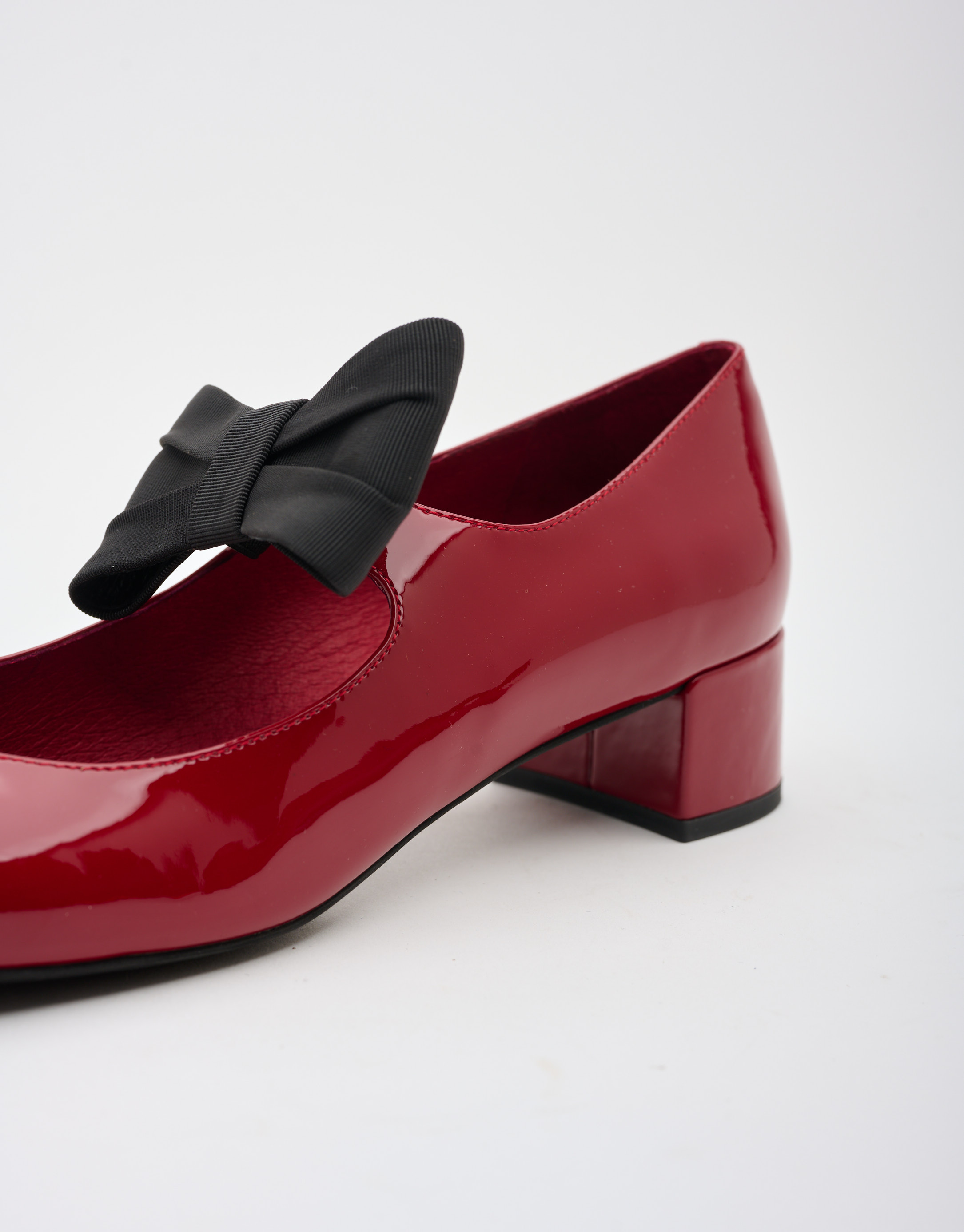 נעלי נשים - Jeffrey Campbell - נעלי בובה CLASSY-B - אדום2