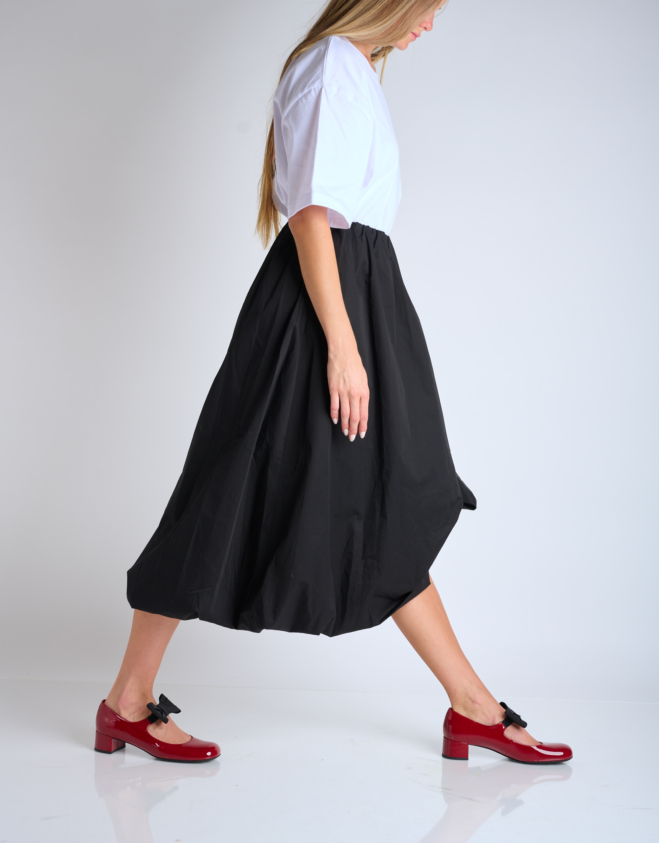 נעלי נשים - Jeffrey Campbell - נעלי בובה CLASSY-B - אדום3