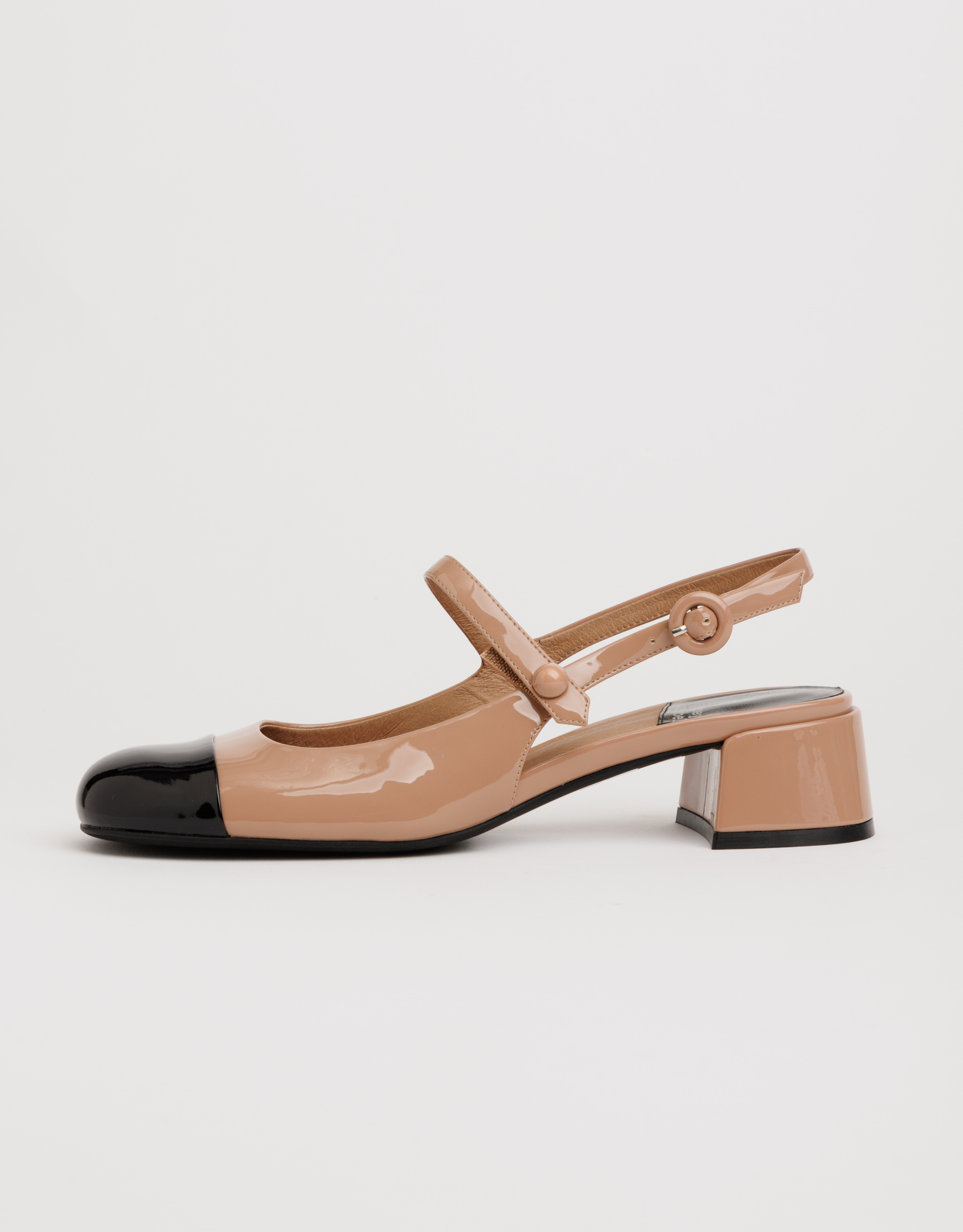 נעלי נשים - Jeffrey Campbell - נעלי בובה COU COU - בז'3