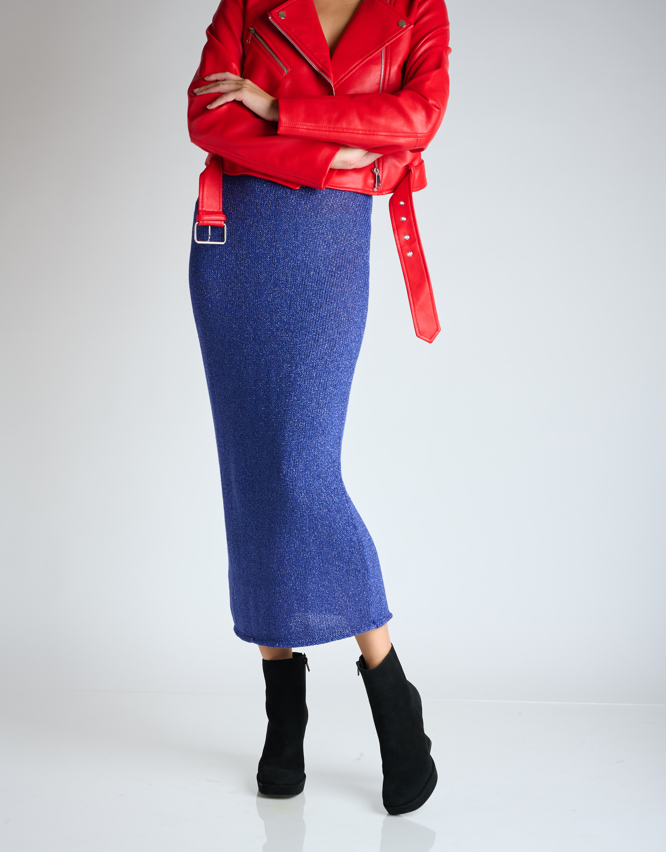 נעלי נשים - Jeffrey Campbell - מגפוני עקב HUMANITY - שחור2