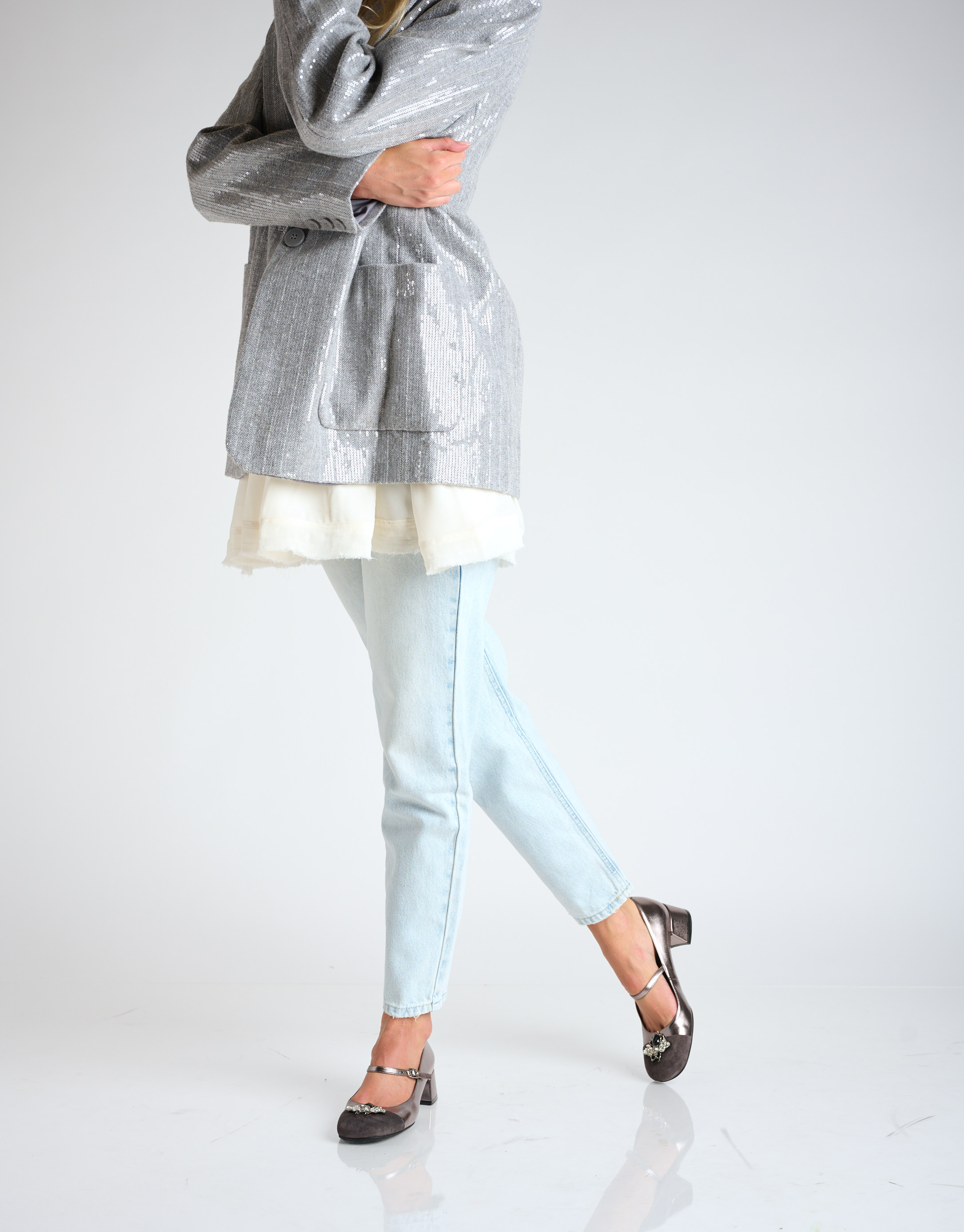 נעלי נשים - Jeffrey Campbell - נעלי בובה JITTERBURG - פיוטר2