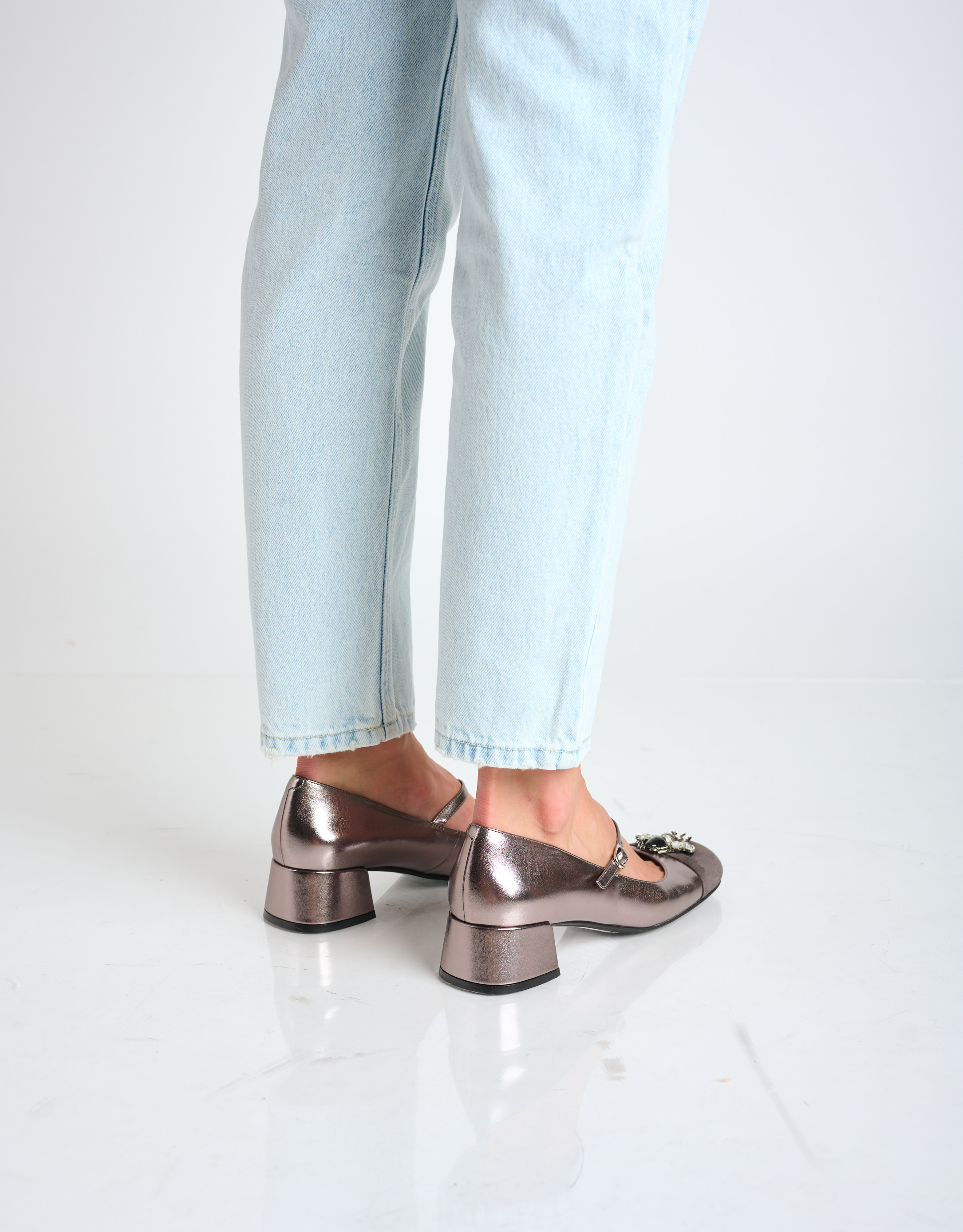 נעלי נשים - Jeffrey Campbell - נעלי בובה JITTERBURG - פיוטר4