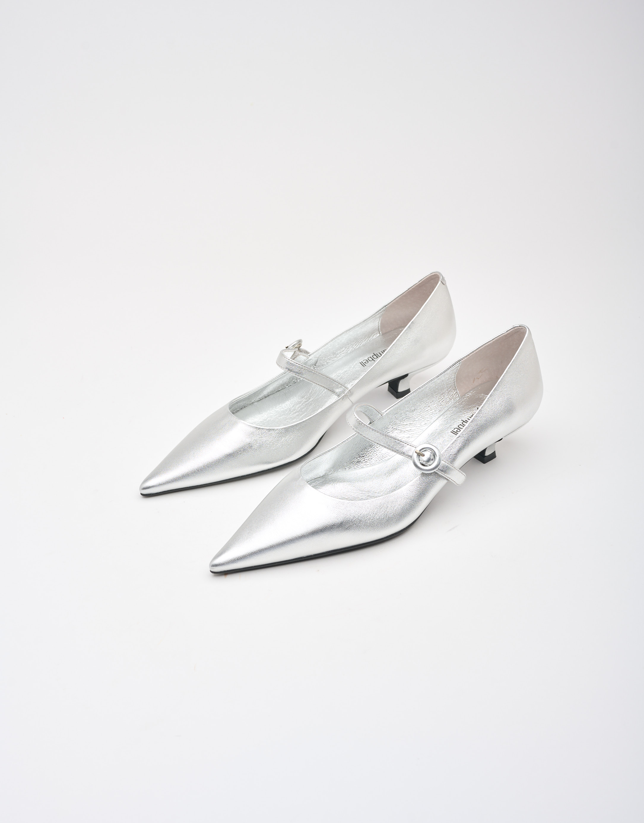 נעלי נשים - Jeffrey Campbell - נעלי סירה MISS MARRY - כסף4