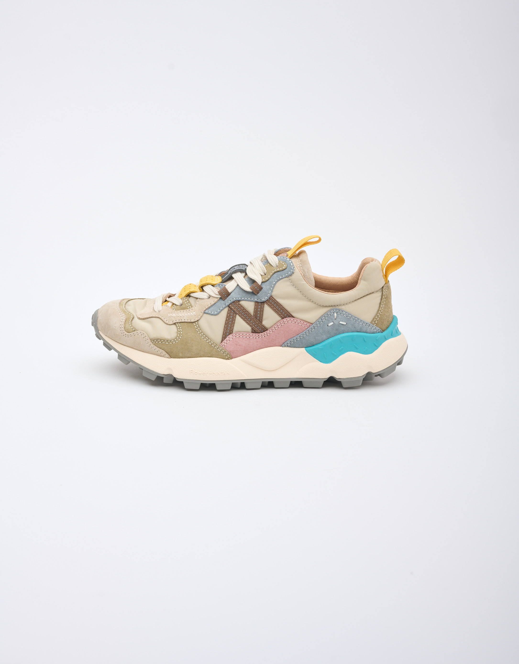 נעלי נשים - Flower Mountain - סניקרס LENZAN - אפור2