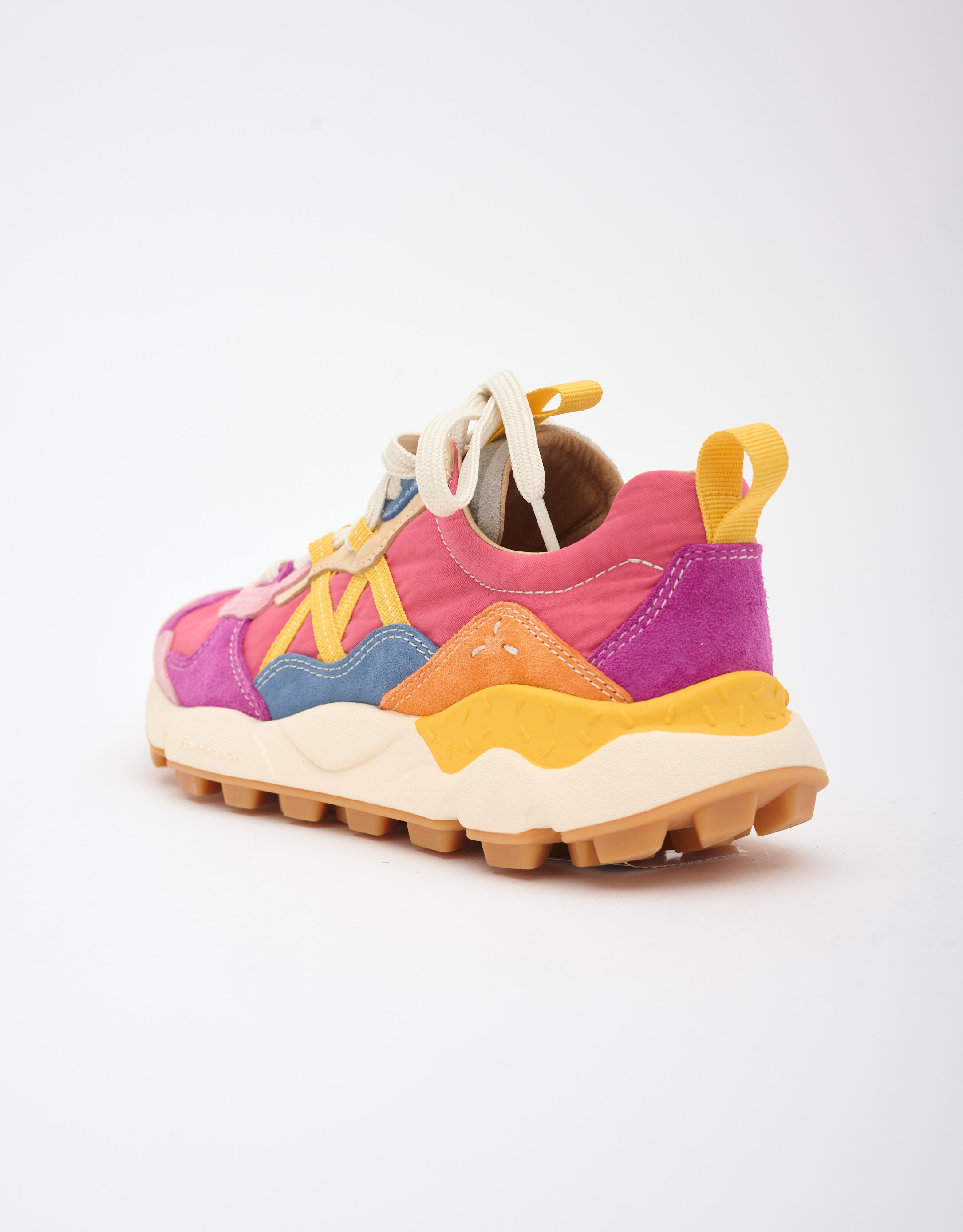 נעלי נשים - Flower Mountain - סניקרס LENZAN - ורוד4