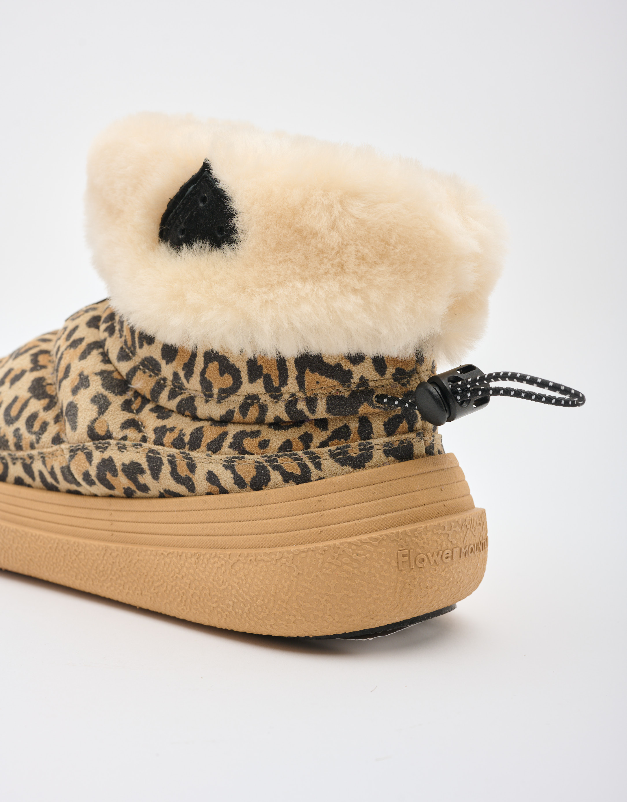 נעלי נשים - Flower Mountain - מגפוני פרווה FAMI MID - נמר4