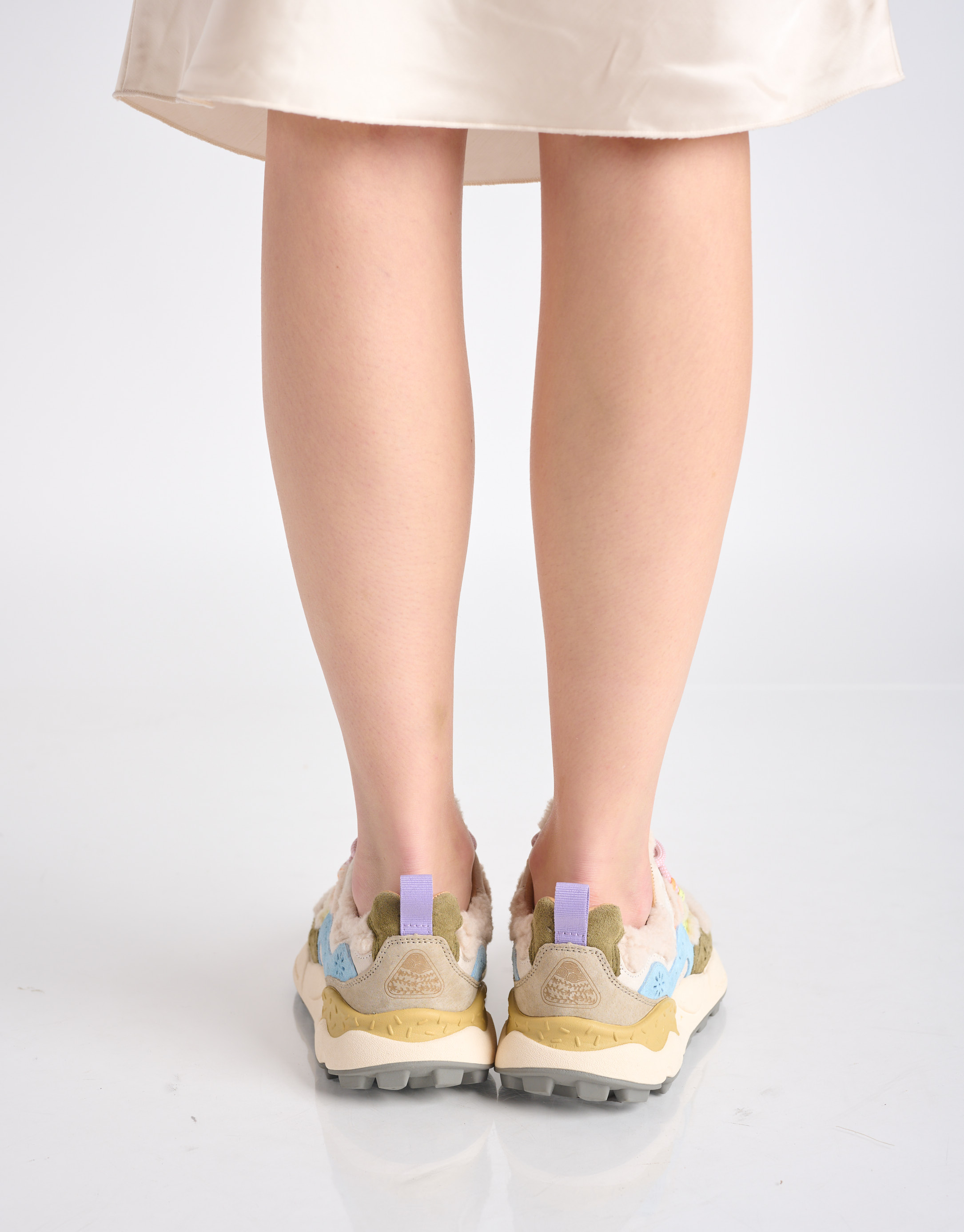 נעלי נשים - Flower Mountain - סניקרס YAMANO 3 טדי - אופוויט4